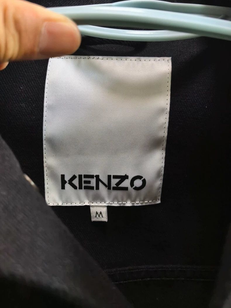 Kenzo KENZO Black denim jacket Size US M / EU 48-50 / 2 - 3 Thumbnail