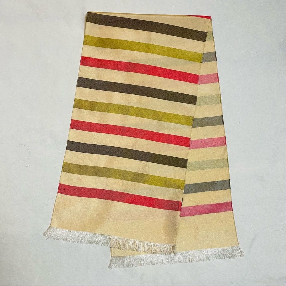 Bloomingdale's Vintage Silk Scarf Made in Italy For Bloomingdale's Size ONE SIZE - 8 Thumbnail