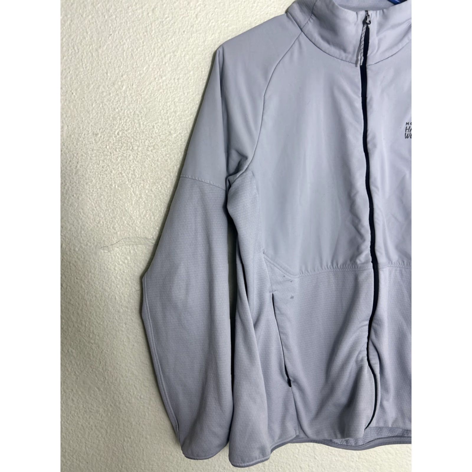 Mountain Hardwear VINTAGE Mountain Hardwear Womens Stratus Range Grey FULL ZIP Large Size L / US 10 / IT 46 - 2 Thumbnail