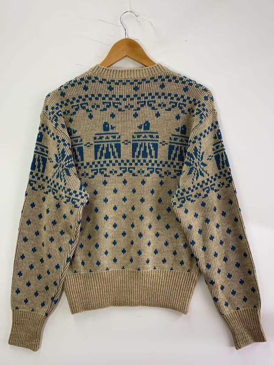 Kapital Kapital 5G Jacquard Acrylic Knit Vintage Sweater Beige Size US L / EU 52-54 / 3 - 2 Thumbnail