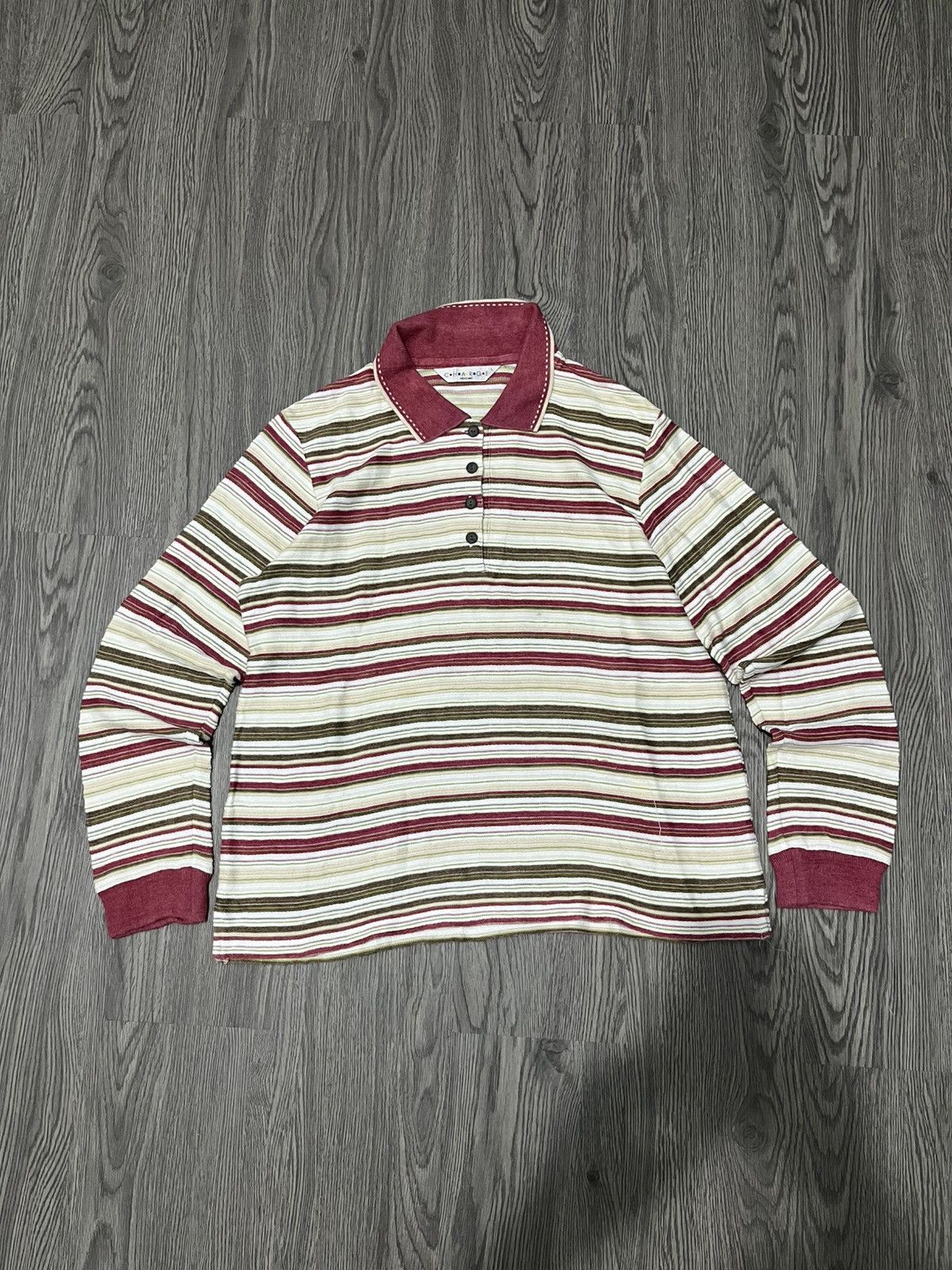 Japanese Brand 🇯🇵Charge Renown long sleeve polo🇯🇵 Size US L / EU 52-54 / 3 - 1 Thumbnail