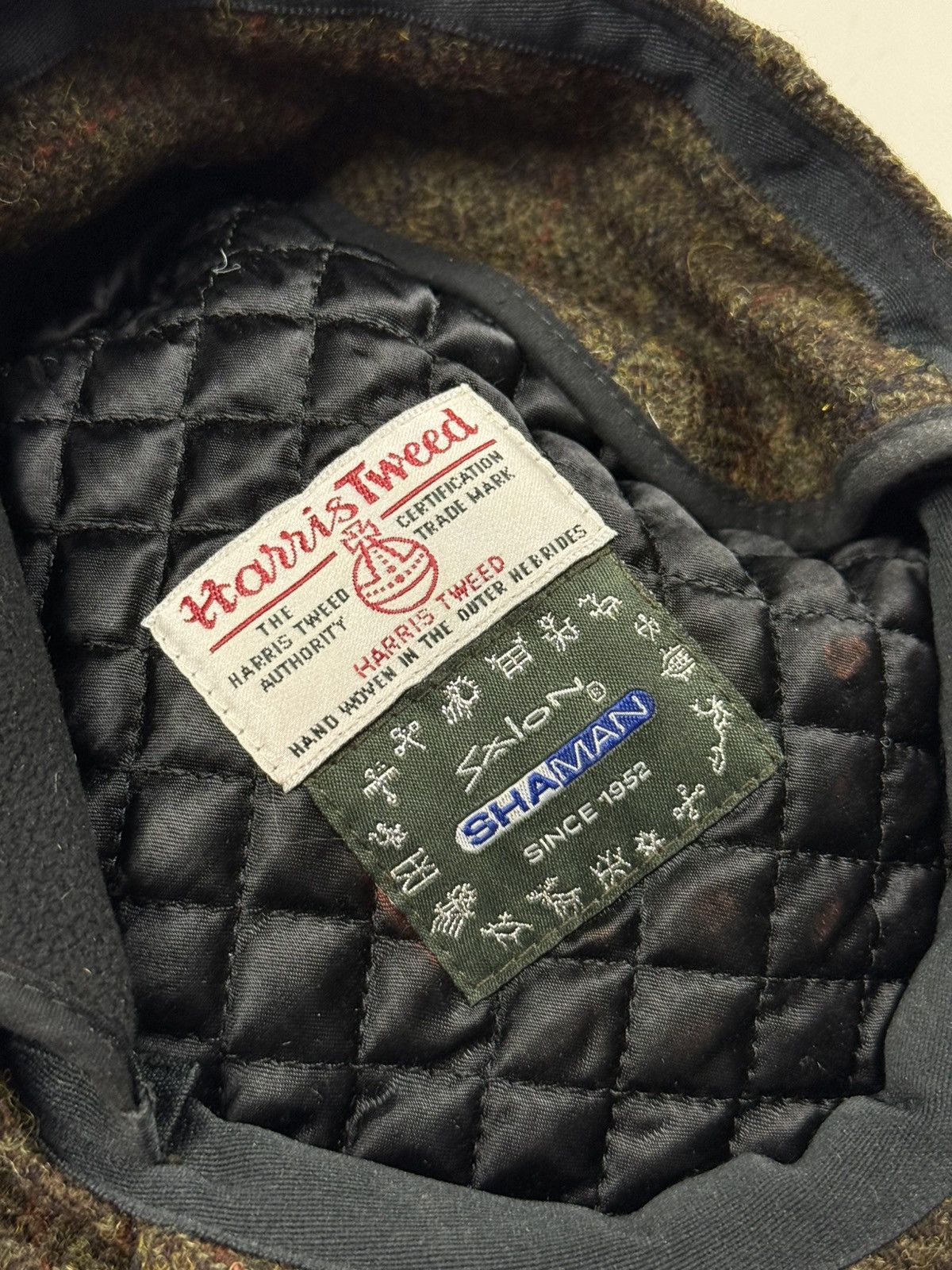 Harris Tweed Harris Tweed Wool Earflaps Flat Cap Hat Size ONE SIZE - 11 Thumbnail
