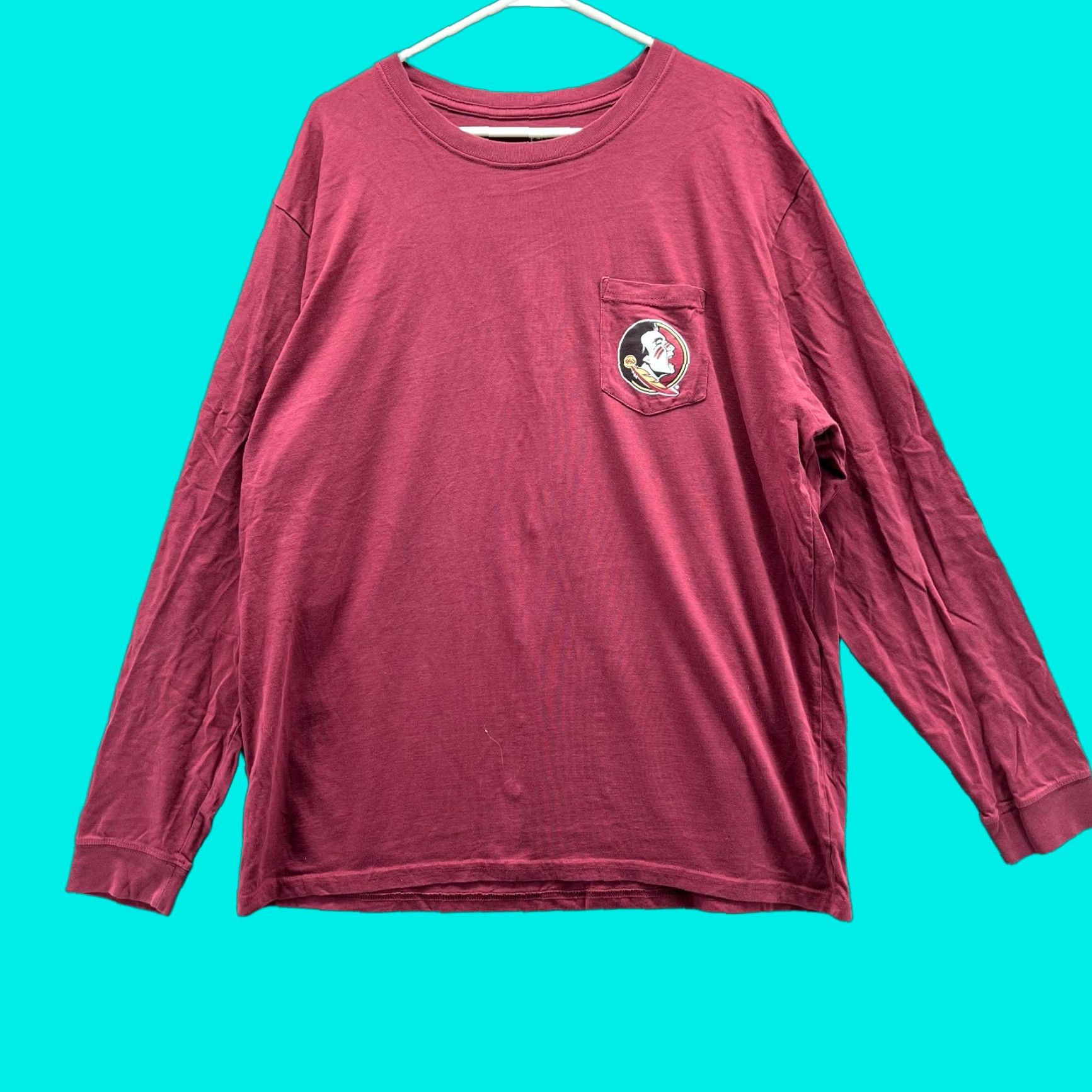 Southern Tide Southern Tide Shirt Mens XL Red Long Sleeve Pocket Crew Neck Size US XL / EU 56 / 4 - 1 Thumbnail