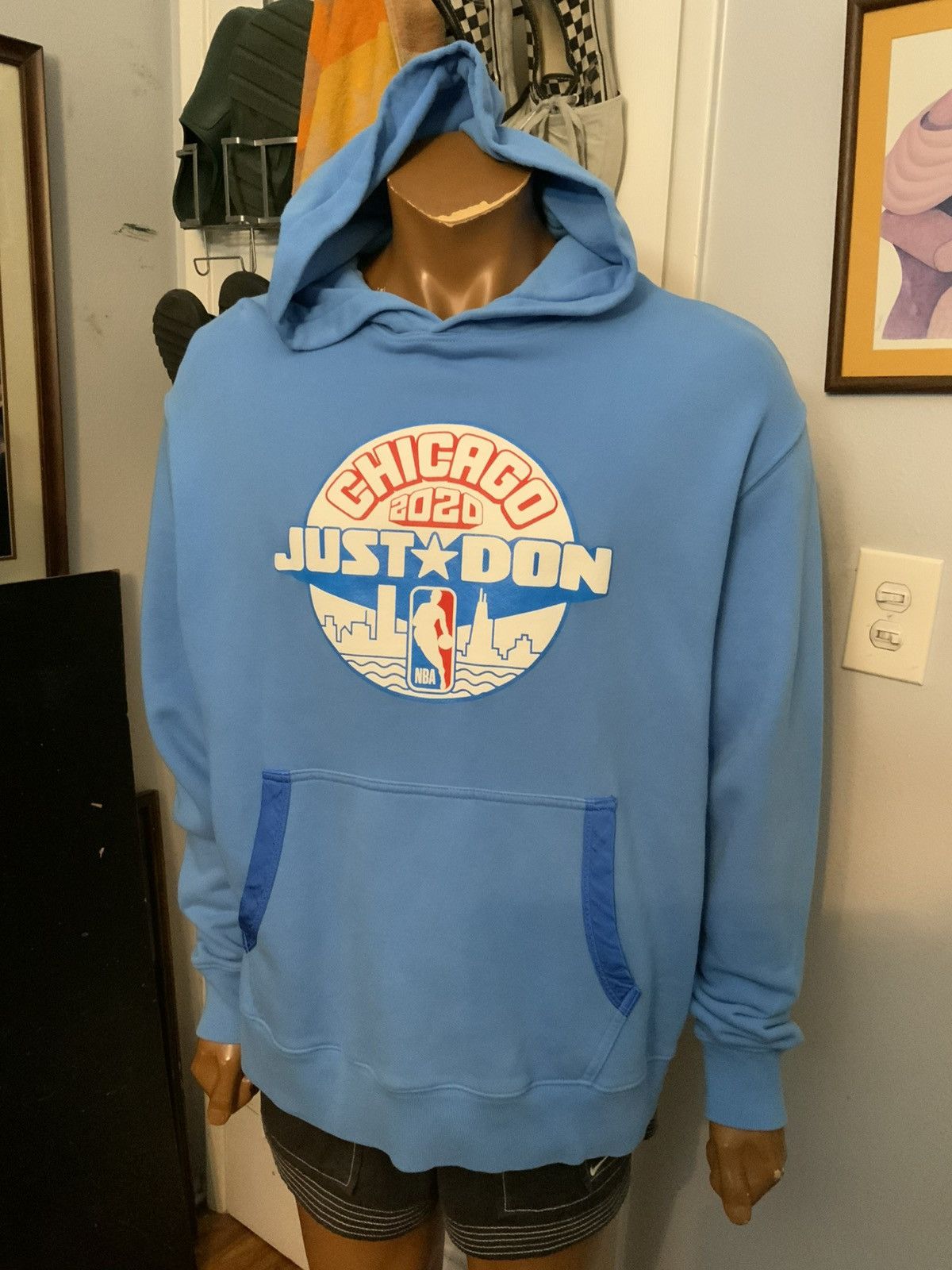 Just Don × NBA Just Don Chicago NBA All Star Game Terry Exclusive Hoodie Size US M / EU 48-50 / 2 - 8 Thumbnail