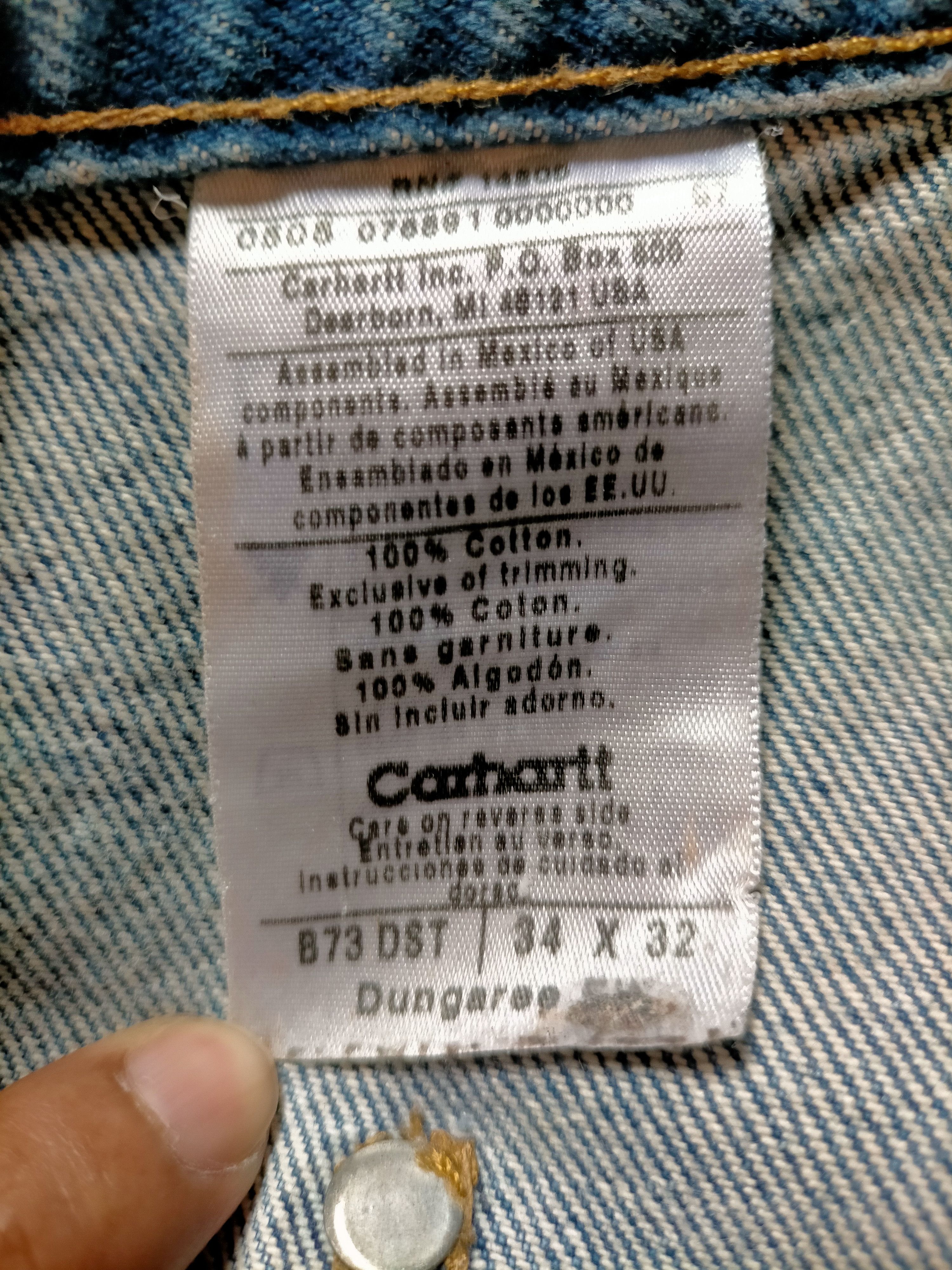 Carhartt Carhartt Double Knee Carpenter Worker Jeans Size US 32 / EU 48 - 23 Thumbnail