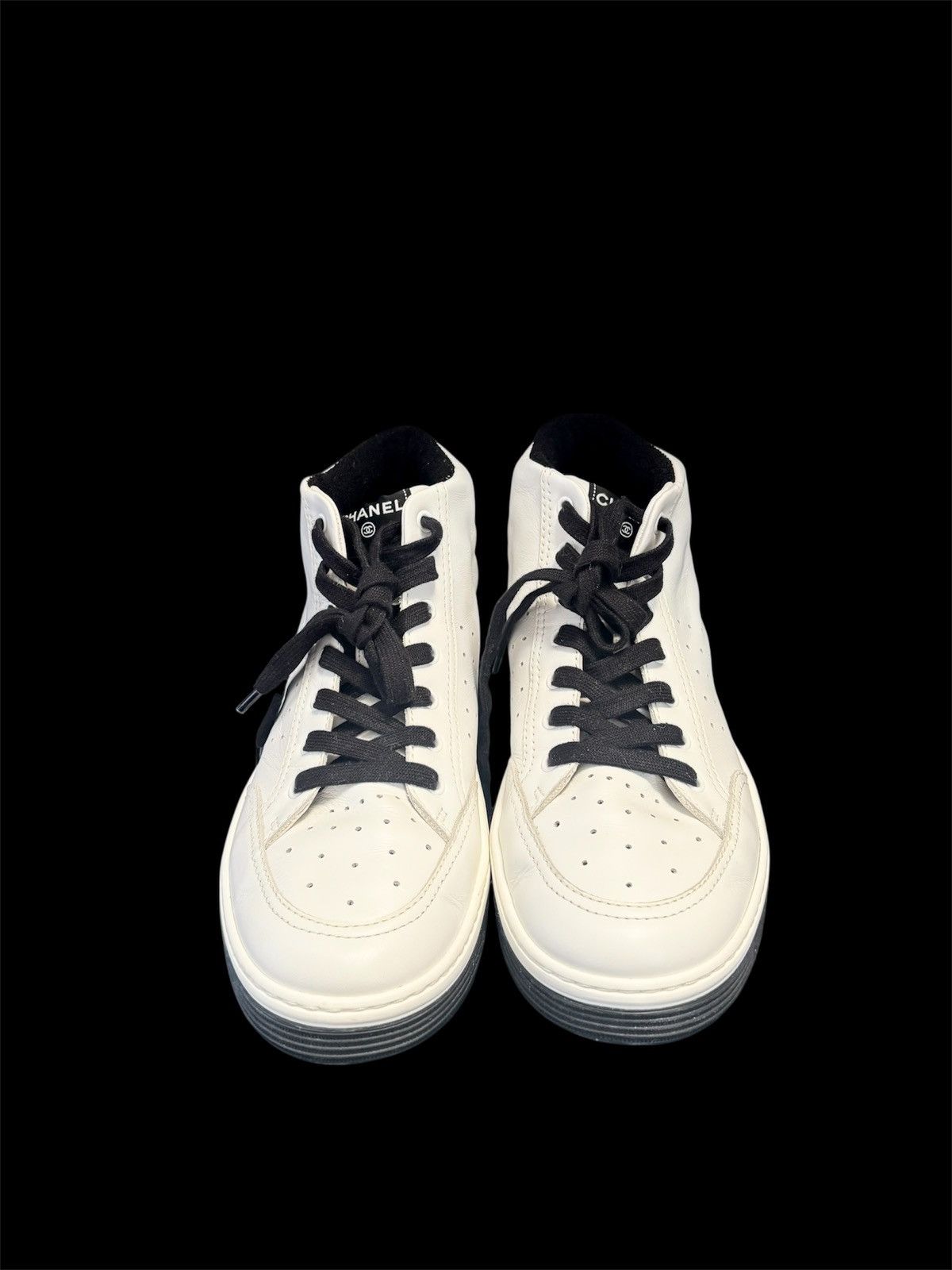 Chanel Chanel Hi Top Sneakers Size US 10 / EU 43 - 2 Thumbnail