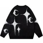 Japanese Brand Men's Star Moon Graphic Knitted Sweater Size US XL / EU 56 / 4 - 2 Thumbnail