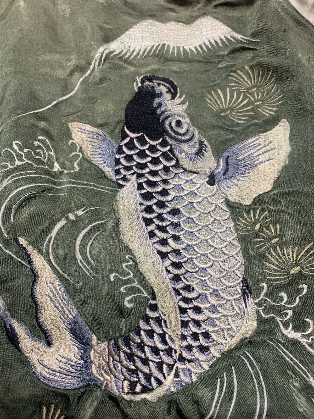 Vintage Vintage 80s royan koi fish Japan souvenir Size US M / EU 48-50 / 2 - 9 Thumbnail