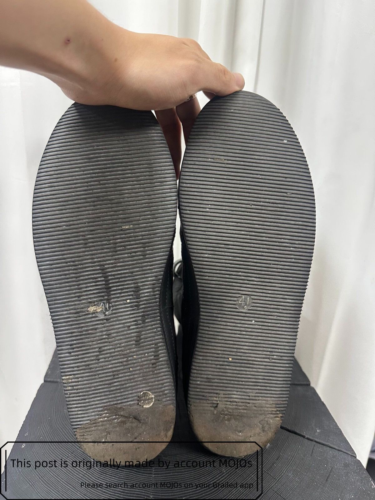 Ann Demeulemeester Sz 41 Ann Demeulemeester Multi Stripe Extra Hi-Top mojos2300 Size US 8 / EU 41 - 6 Thumbnail