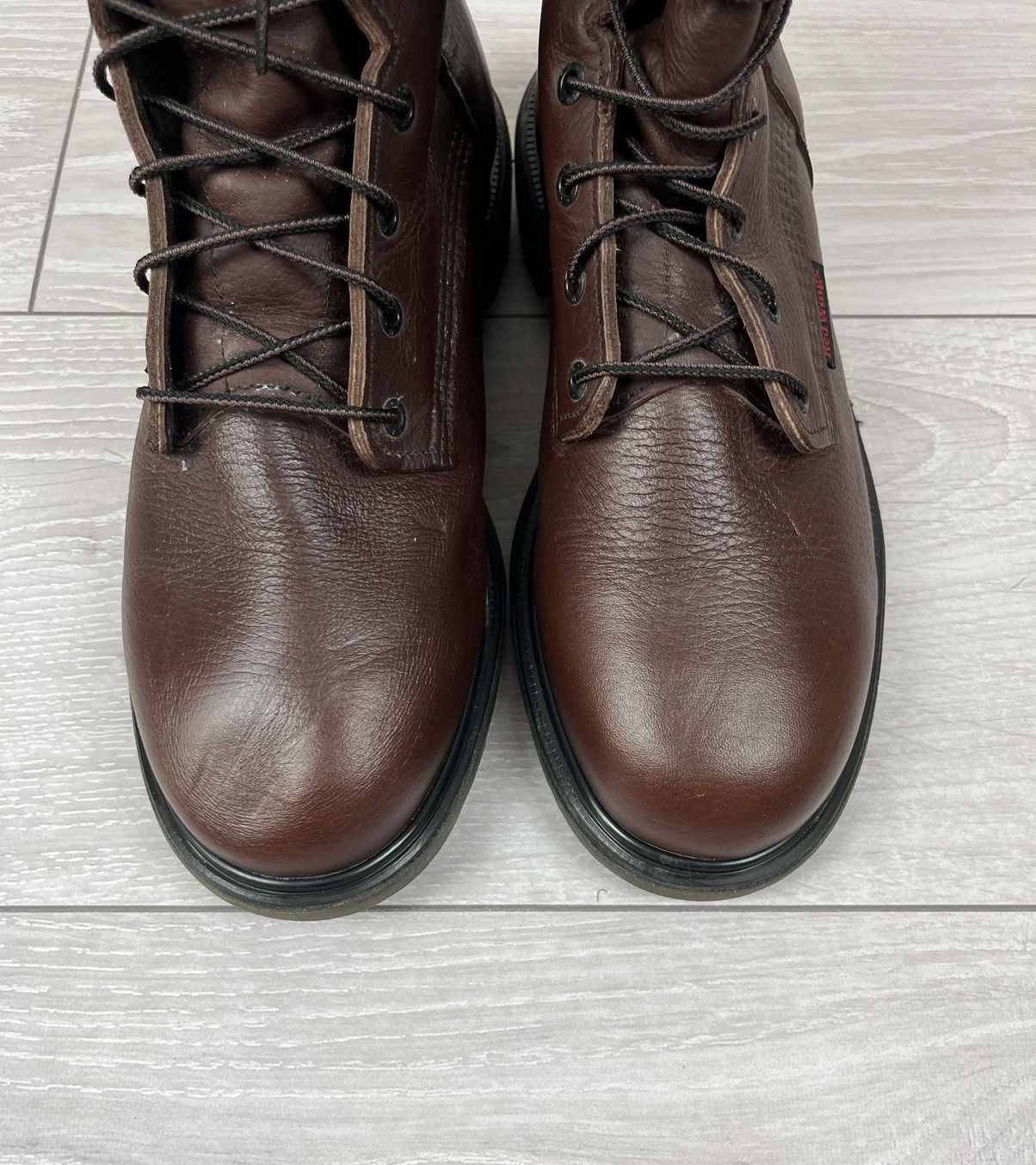 Red Wing Red Wing Industrial Brown Leather Working Boots Size US 11.5 / EU 44-45 - 15 Thumbnail