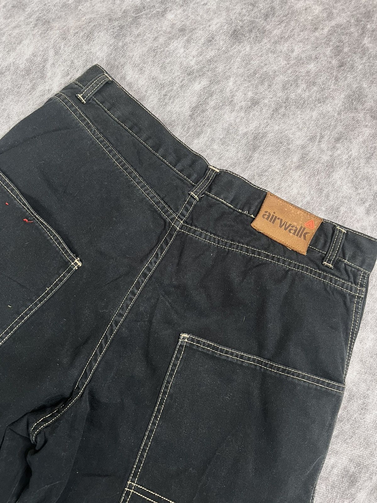 Airwalk Vintage Airwalk Baggy Style Jean Shorts Size US 34 / EU 50 - 9 Thumbnail
