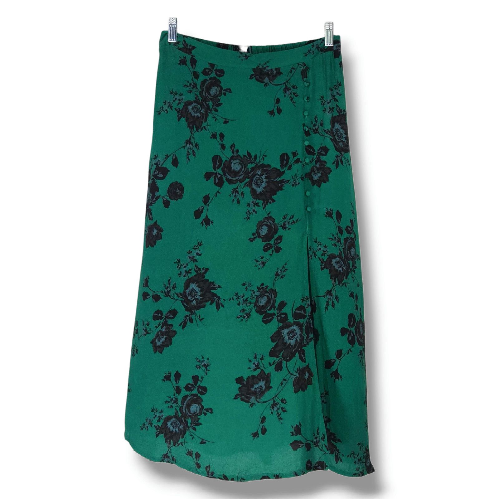 Other NWT Band of the Free Etta Floral Midi Skirt XS 2 Green Size 25" / US 0 / IT 36 - 2 Thumbnail