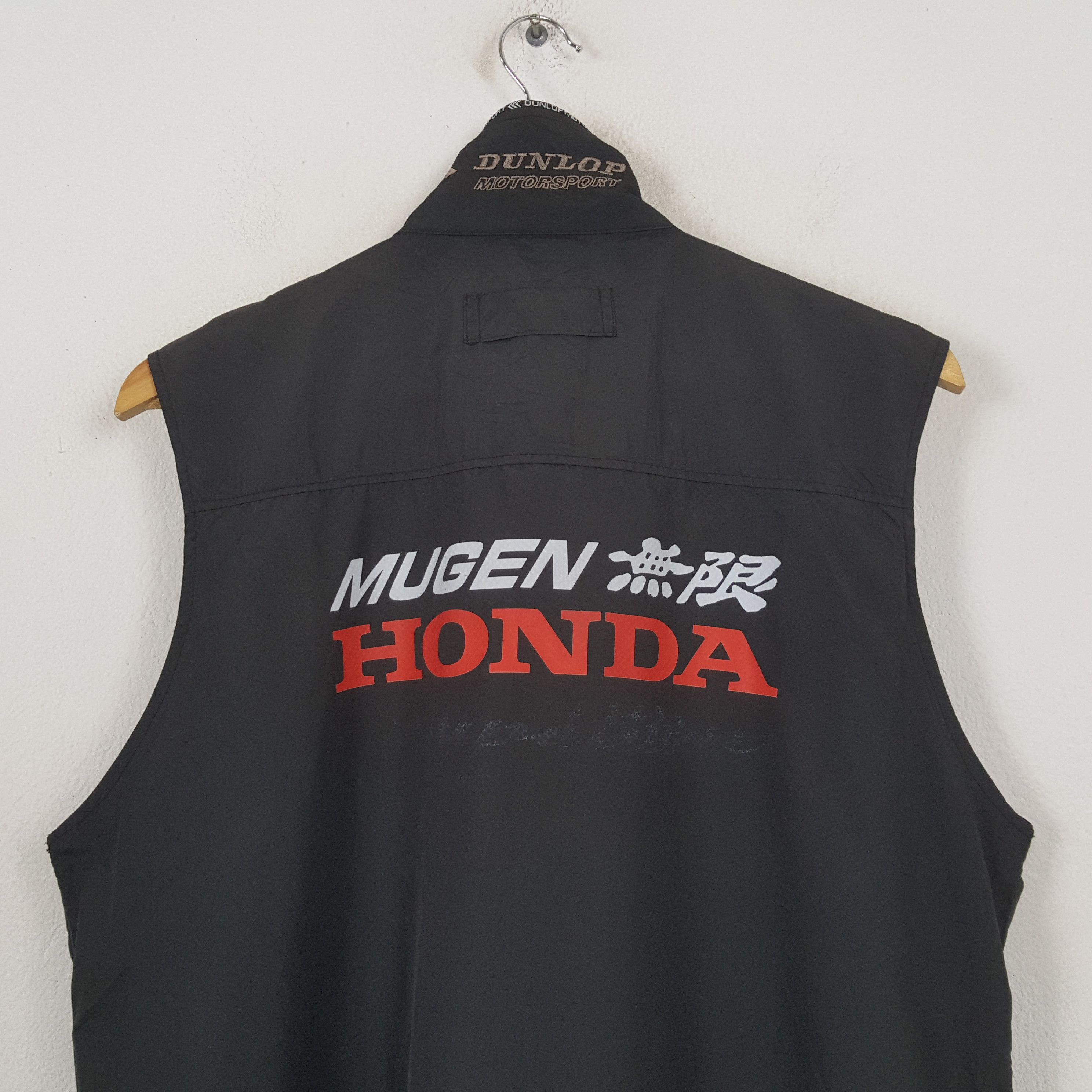 Japanese Brand Vintage Mugen Honda Japan Racing Custom Vest RR8 Size US L / EU 52-54 / 3 - 2 Thumbnail