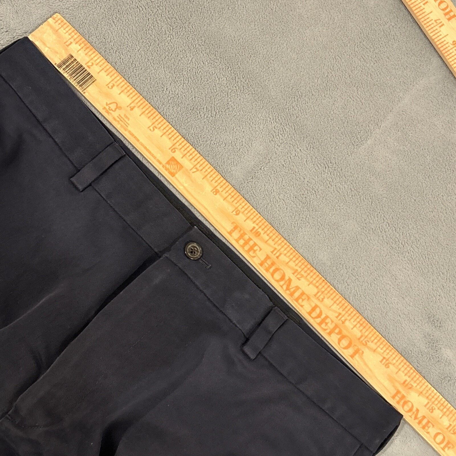 Brooks Brothers Beyond Baggy Pants 35x28 Advantage Chino Clark Action Slacks Size US 35 - 7 Thumbnail