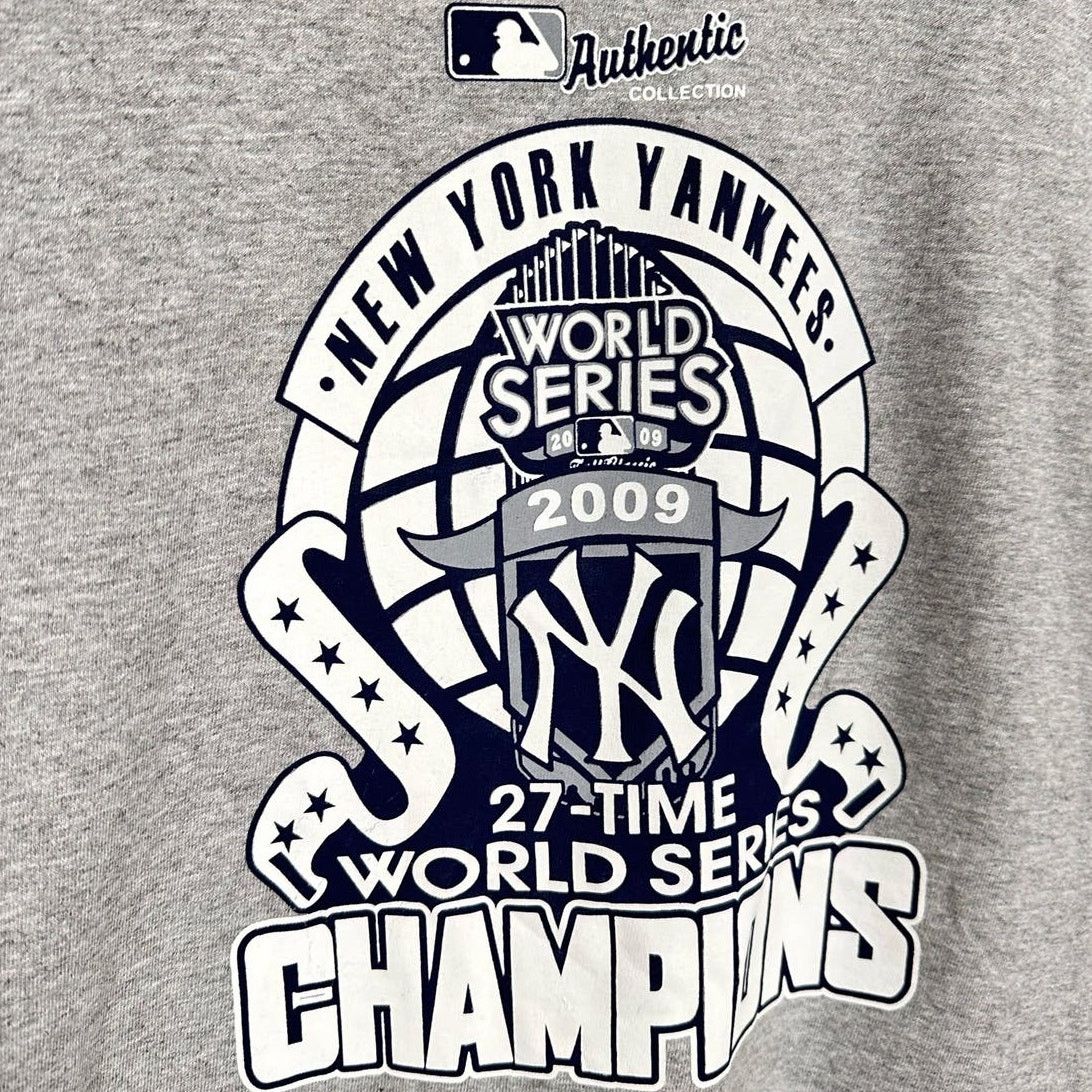 MLB × New York Yankees × Vintage New York Yankees World Series Champions T Shirt XXL Gray MLB Size US XXL / EU 58 / 5 - 4 Thumbnail