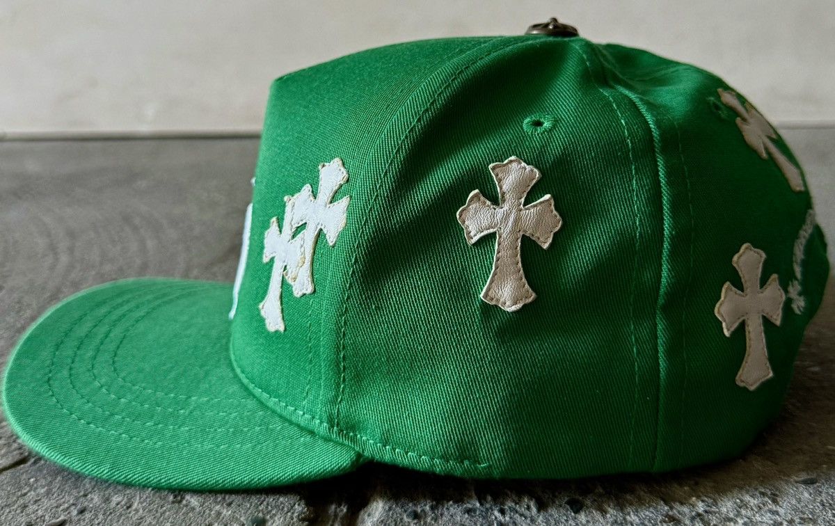 Chrome Hearts Chrome Hearts - Leather Cross Patch - Baseball Hat Size ONE SIZE - 9 Thumbnail