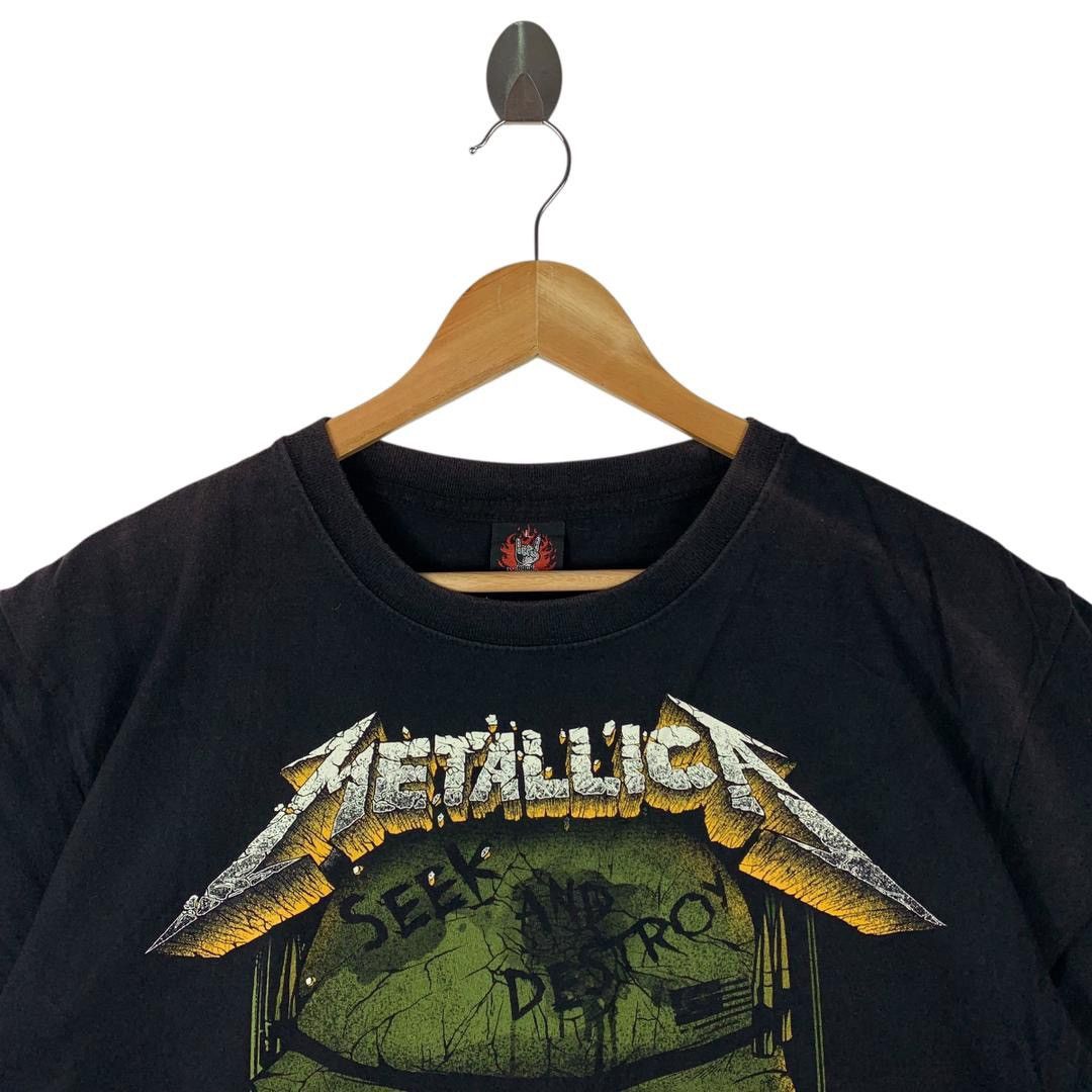 Metallica Vintage METALLICA seek and destroy asia tour bands tee Size US M / EU 48-50 / 2 - 2 Thumbnail