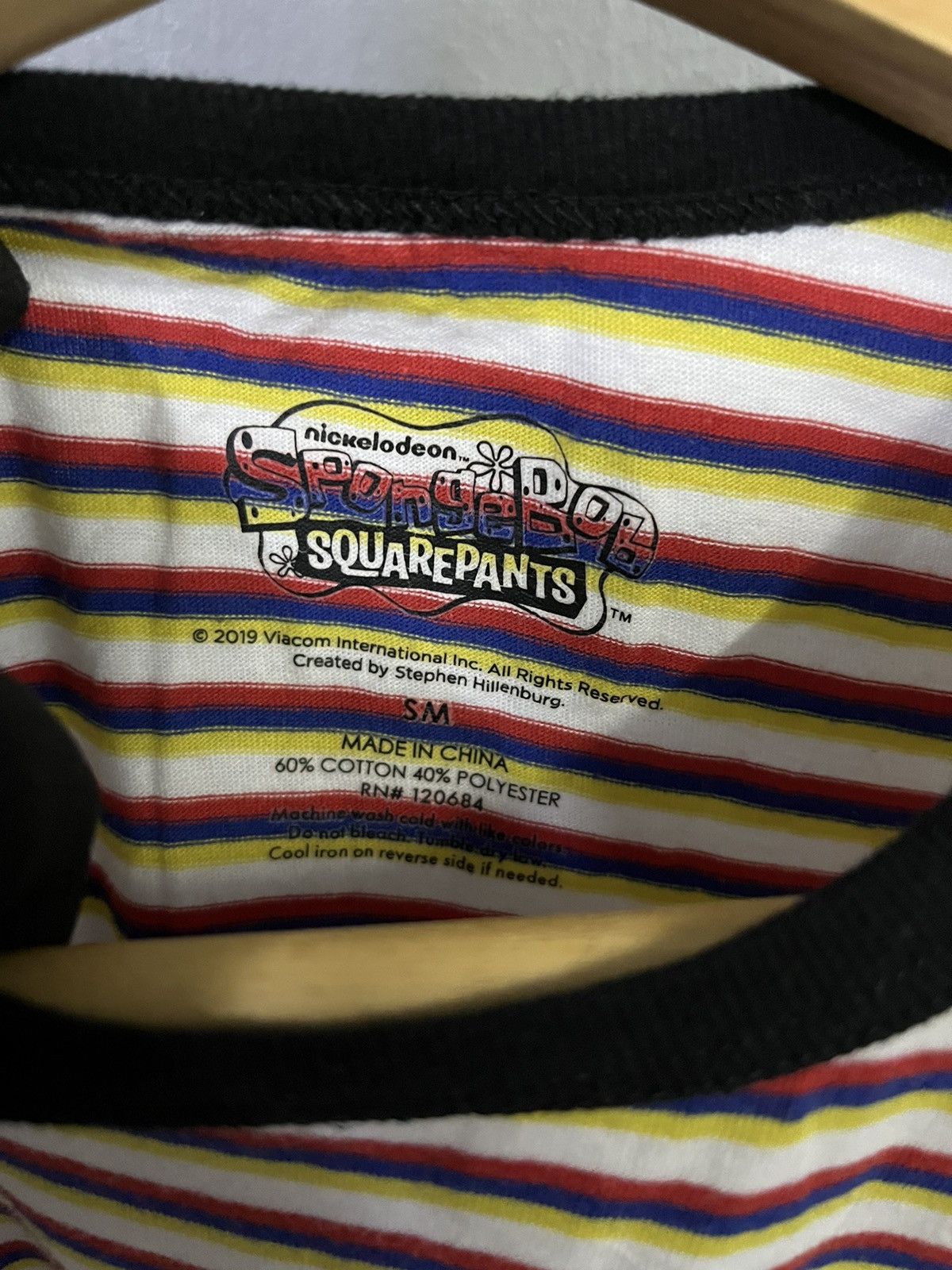 Cartoon Network × Nickelodeon Spongebob squarepants tee Size US M / EU 48-50 / 2 - 3 Thumbnail