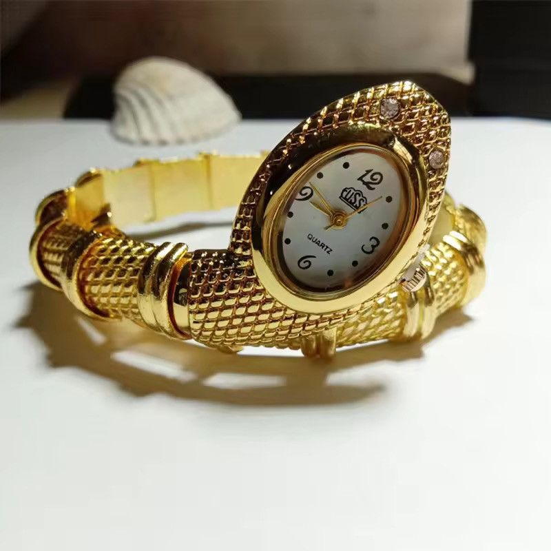 Jewelry Industrial Bracelet Watch - Cyber-Metal Mesh Timepiece Size ONE SIZE - 3 Thumbnail