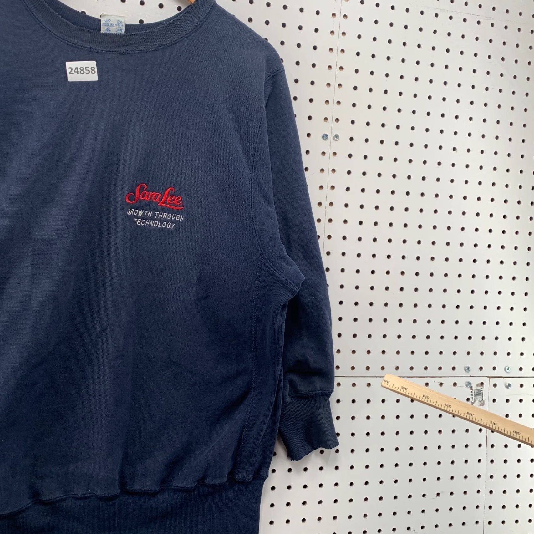Champion Vintage Champion Reverse Weave Sweatshirt Mens XL Crewneck SARA LEE USA 90s Vintage Sweatshirt Men XL Blue 90s Champion Reverse Weave Crewneck Mens Size US XL / EU 56 / 4 - 4 Thumbnail