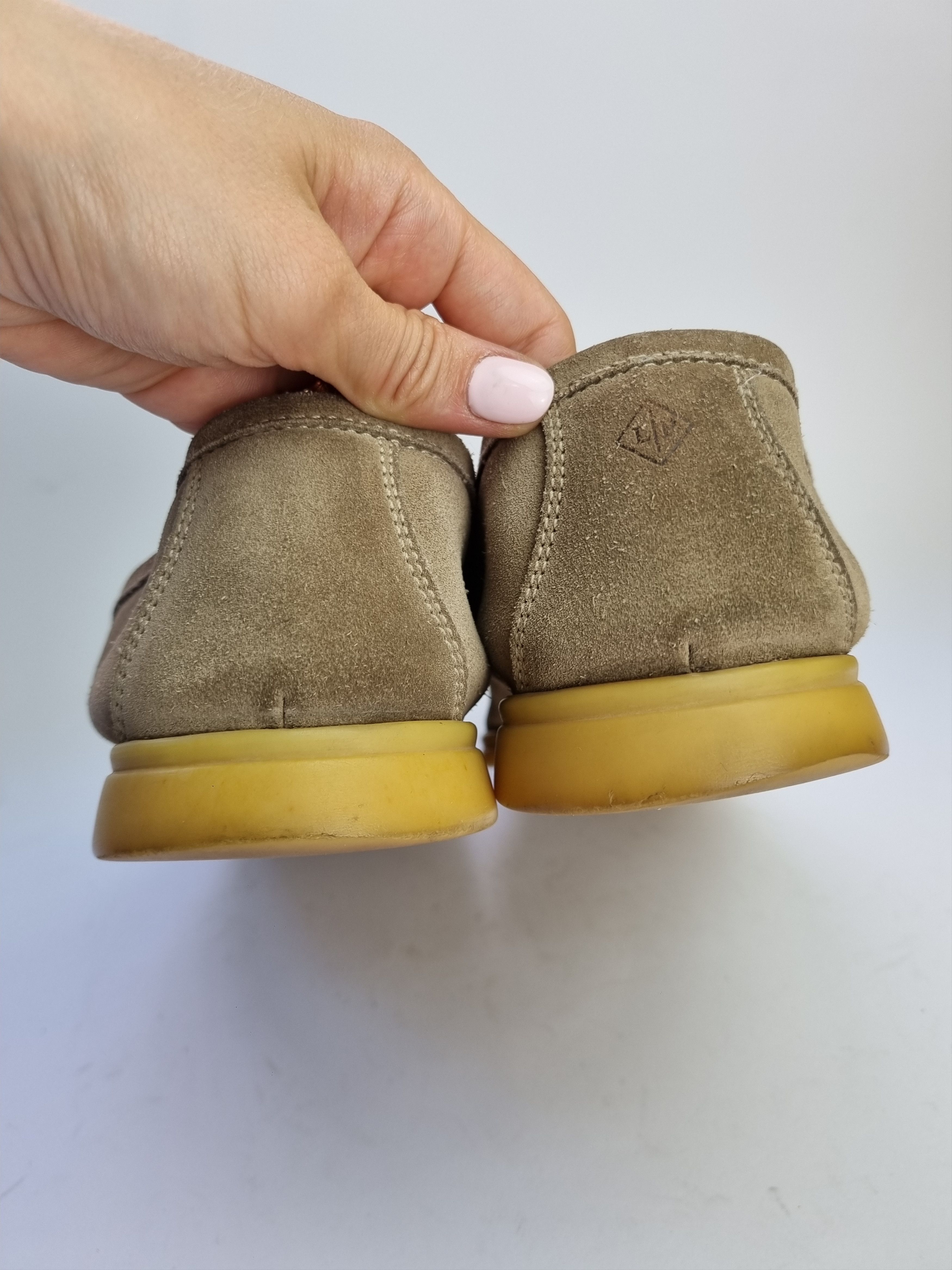 Loro Piana Loro Piana Summer Walk Suede Loafers Casual Leather Shoes Size US 10 / EU 43 - 5 Thumbnail