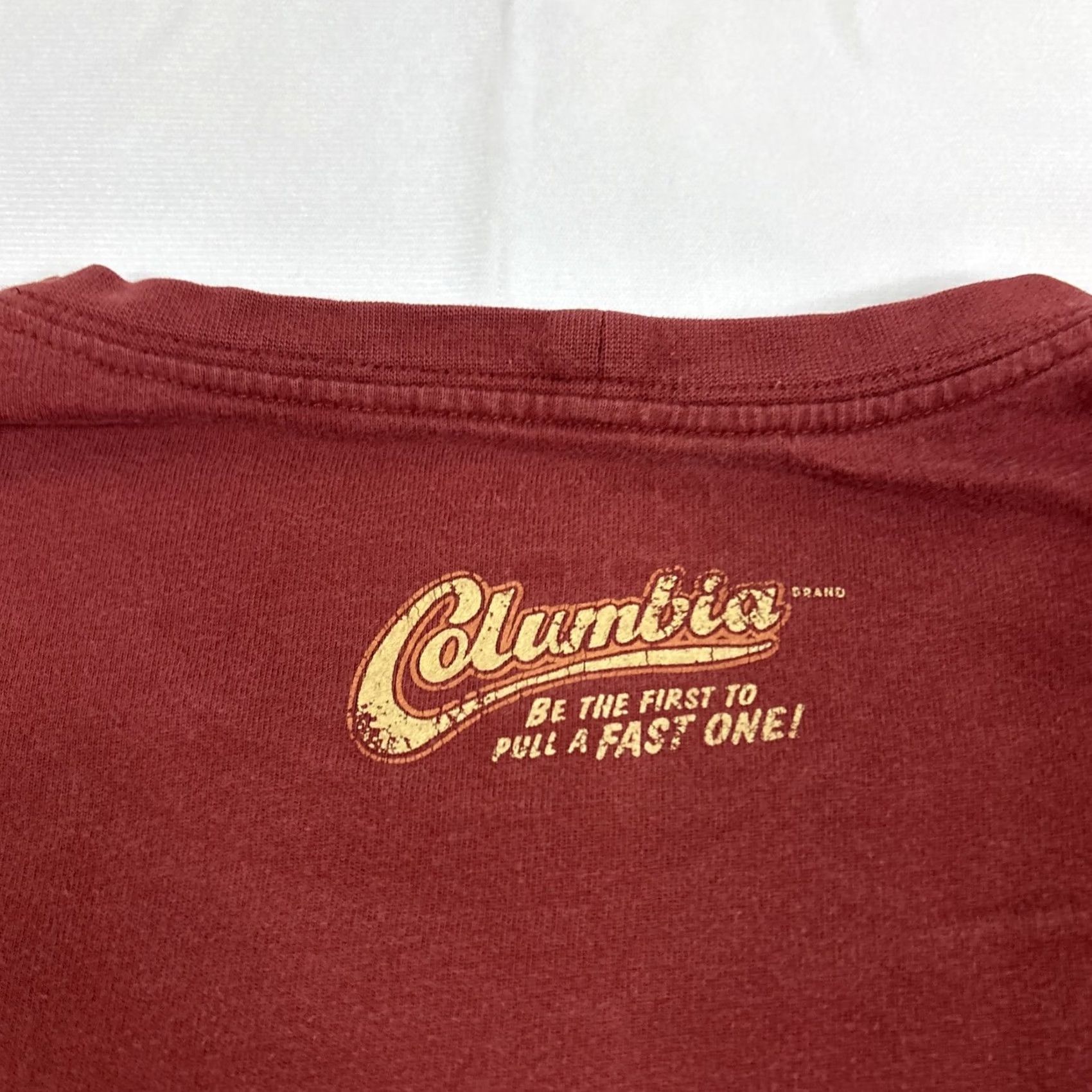 Vintage COL Columbia Long Sleeve T-Shirt XL Red Rocket Sleds Graphic Ski Snow Men Size US XL / EU 56 / 4 - 6 Thumbnail