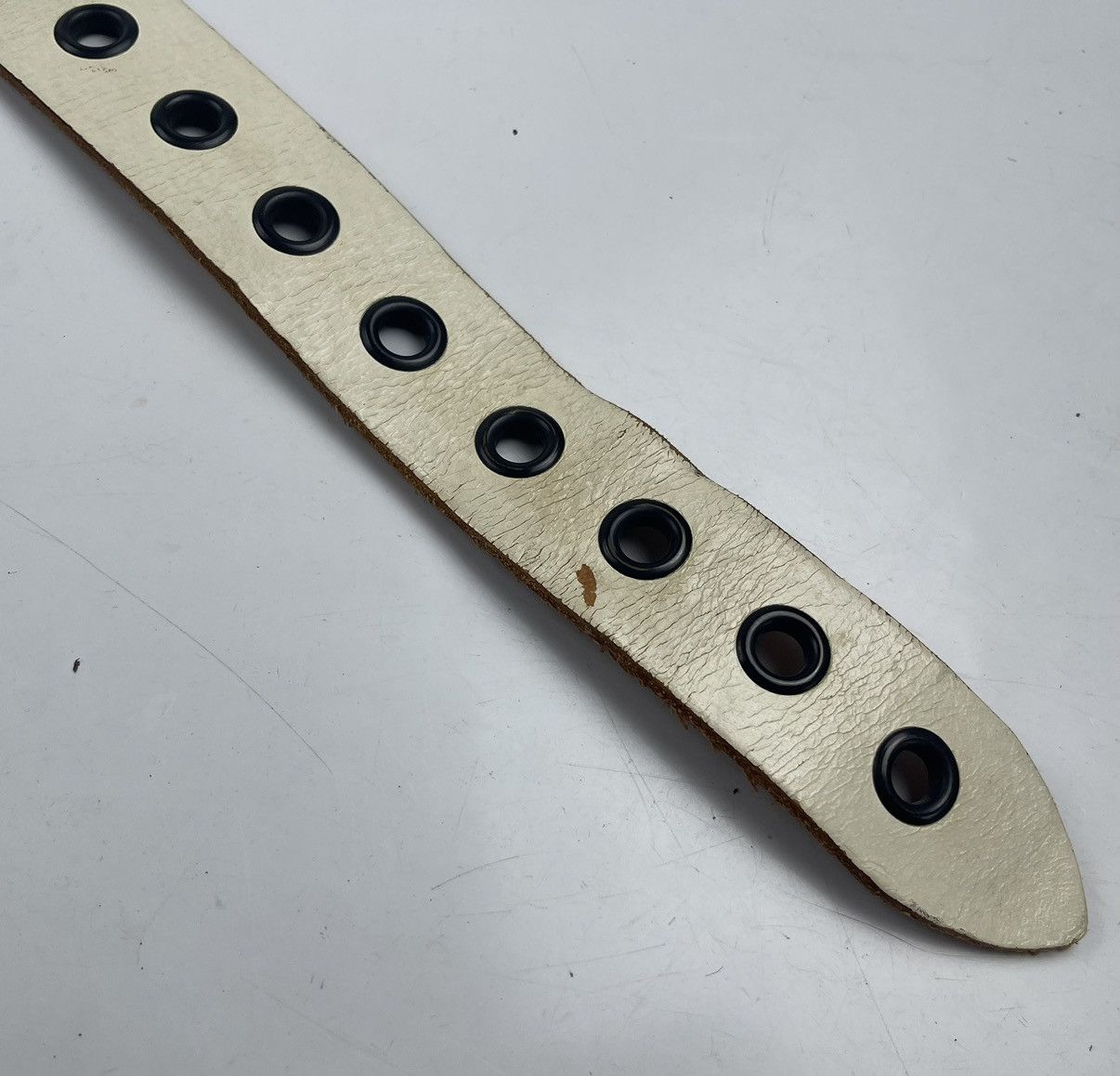 Japanese Brand studded leather belt tc19 Size 38 - 3 Thumbnail