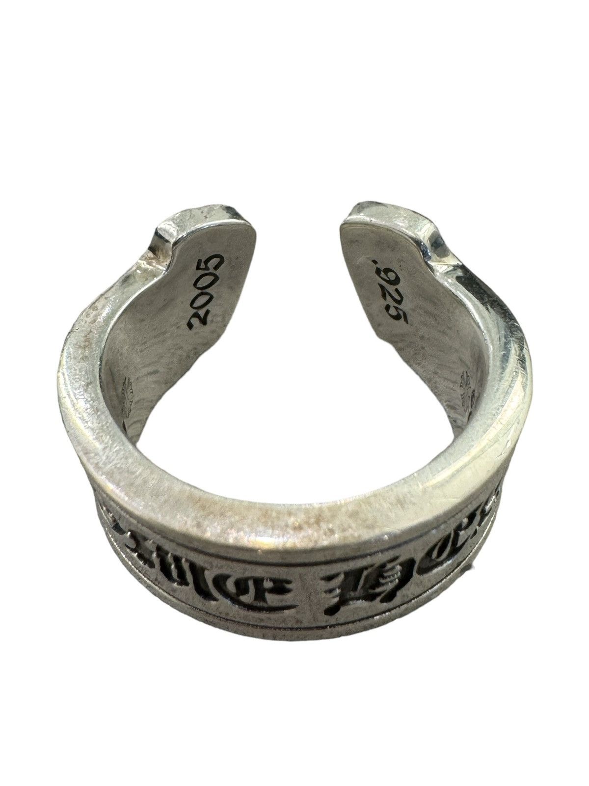 Chrome Hearts Chrome Hearts Size 12 Scroll .925 Sterling Silver Ring 2005 Size ONE SIZE - 6 Thumbnail