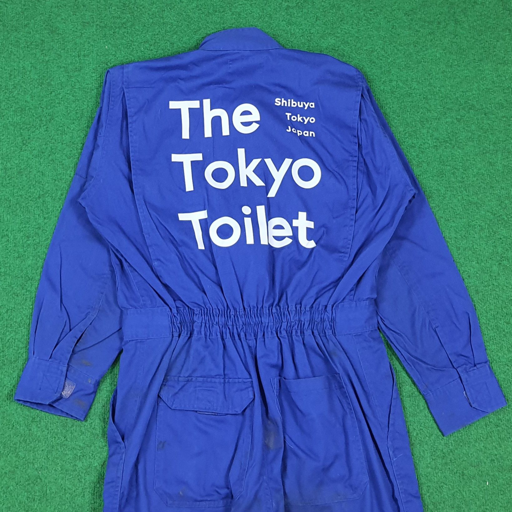 Japanese Brand Vintage The Tokyo Toilet Custom Logo Coverall C295N15 Size US M / EU 48-50 / 2 - 1 Thumbnail