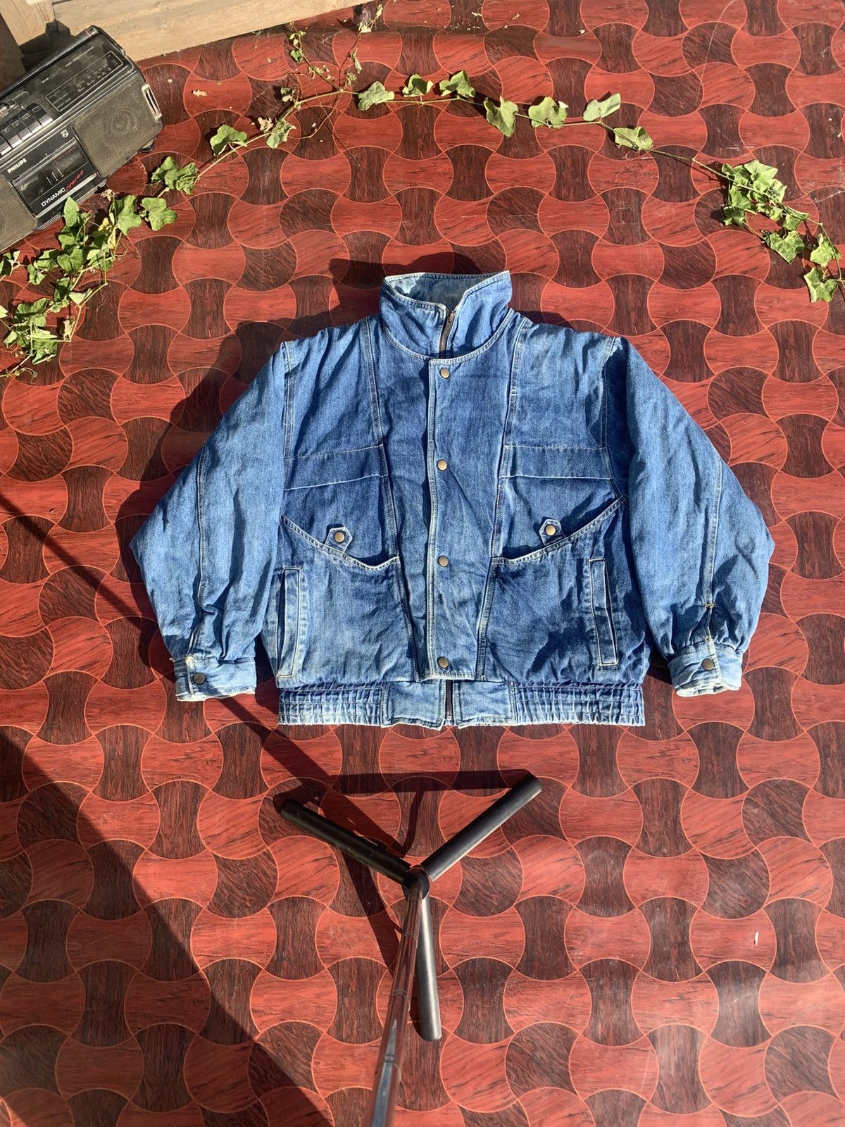 Japanese Brand Retro style denim jacket Size US M / EU 48-50 / 2 - 1 Thumbnail