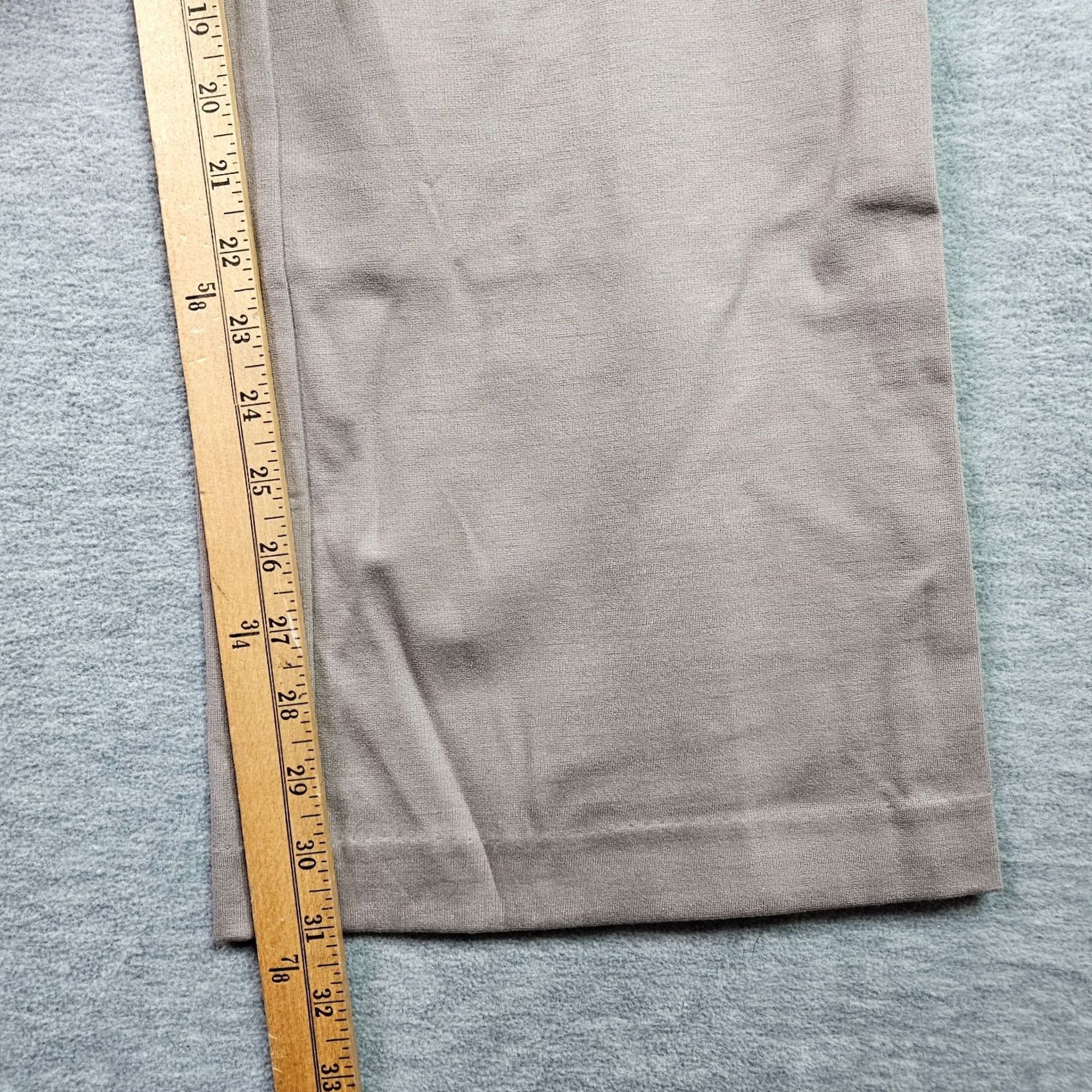 Alfani Alfani Women 16W Beige Trouser NWT Career Pants Pants Beige 16W Womens Regular Straight Front Button Zip NWT Size 38" / US 16 / IT 52 - 5 Thumbnail