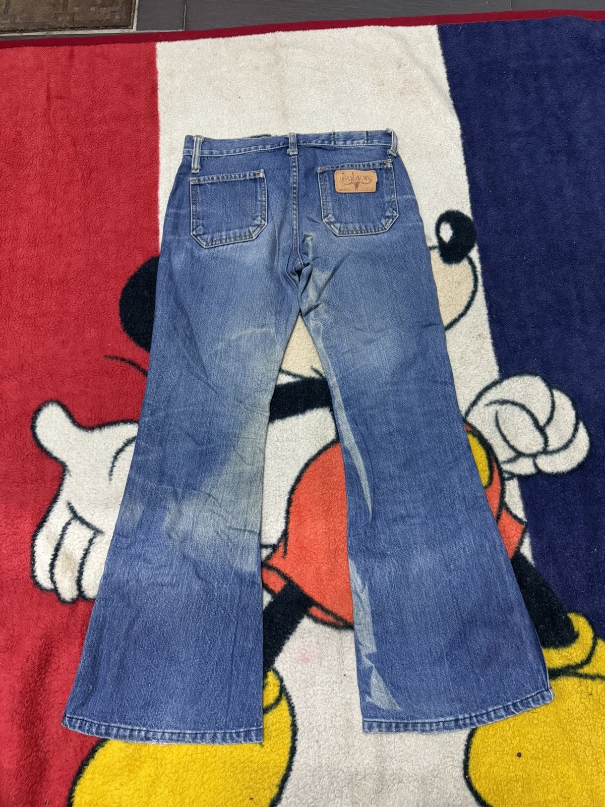 Vintage VINTAGE BOBSON FLARE JEANS Size US 28 / EU 44 - 5 Thumbnail