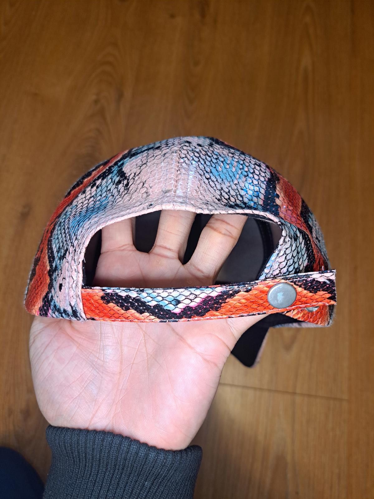 Steve Madden Steve Madden Snake Print Adjustable Cap Hat Multicolor Size ONE SIZE - 3 Thumbnail