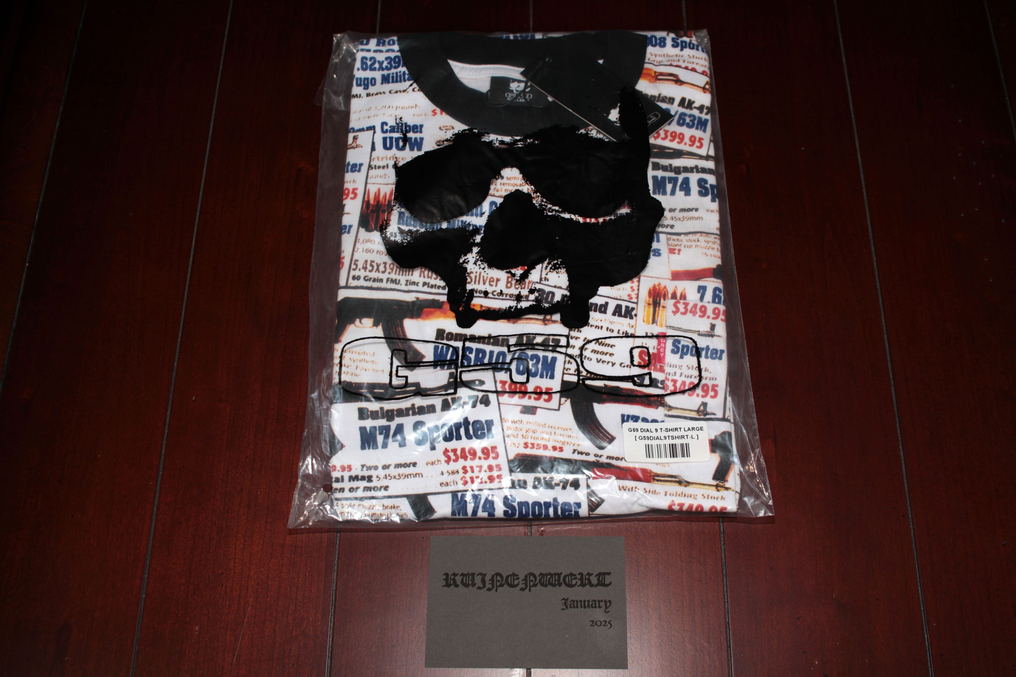 G59 Records G59 RECORDS / $UICIDEBOY$ - "DIAL 9 NOW..." T-SHIRT Size US L / EU 52-54 / 3 - 9 Thumbnail