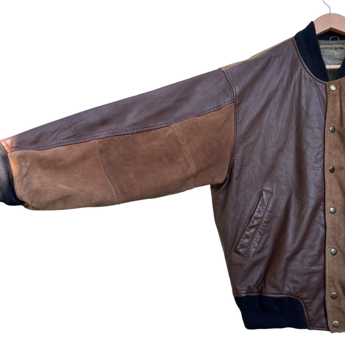 Kansai Yamamoto × Yohji Yamamoto 💥Vintage 90s KansaimanYutakanishimura Bomber Varsity Jacket Size US M / EU 48-50 / 2 - 4 Thumbnail