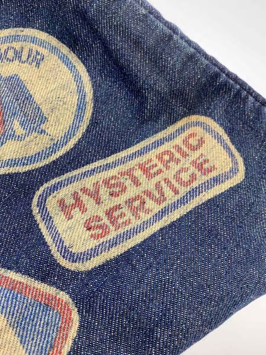 Hysteric Glamour Patchwork Logo Denim Shoulder Bag Size 26 - 7 Thumbnail