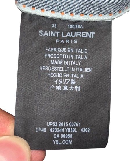 Yves Saint Laurent Yves Saint Laurent Skinny Jeans Size US 33 - 4 Thumbnail