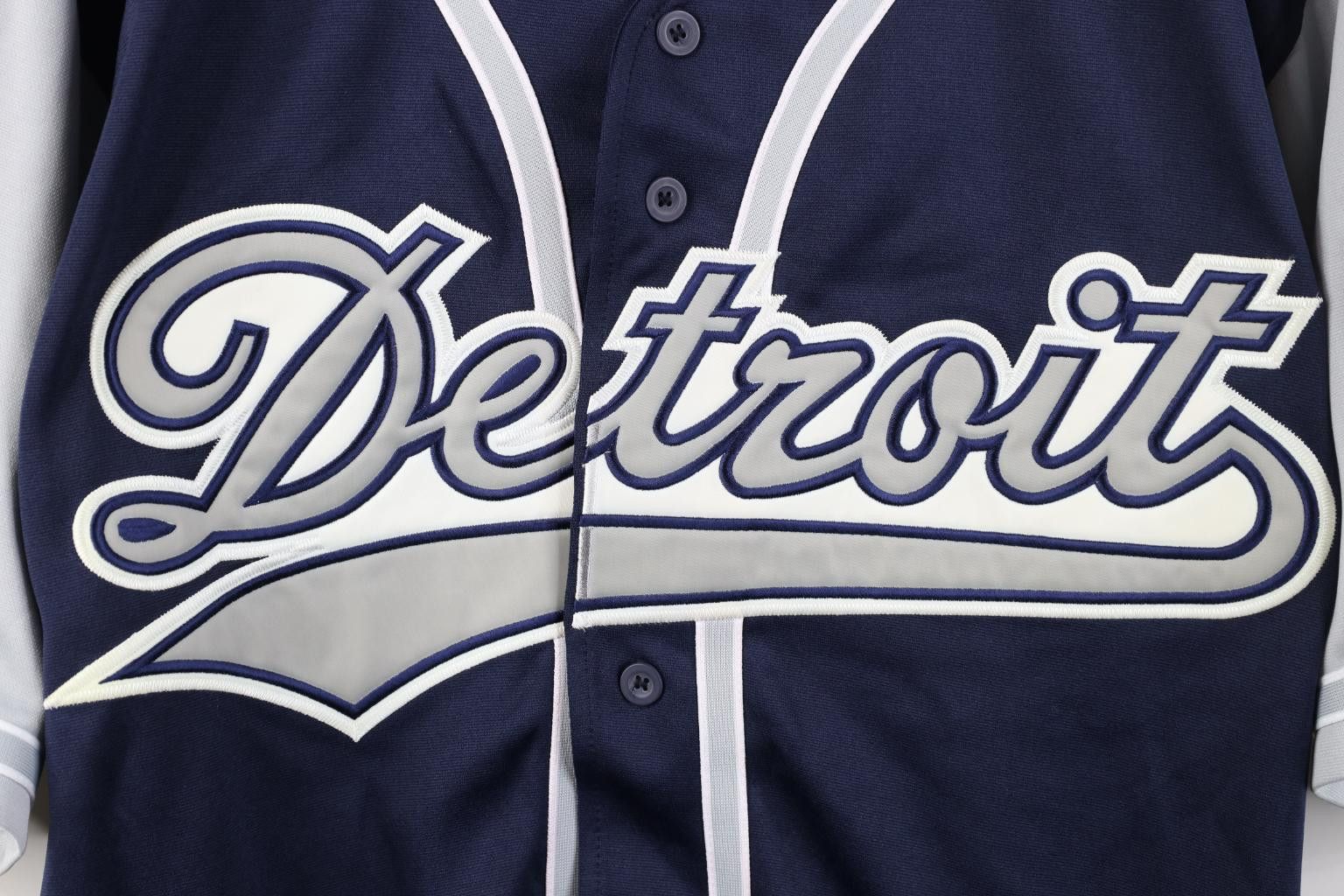 Vintage Deadstock Vintage 90s Y2K Tigers Baseball Jersey Navy Size US M / EU 48-50 / 2 - 4 Thumbnail