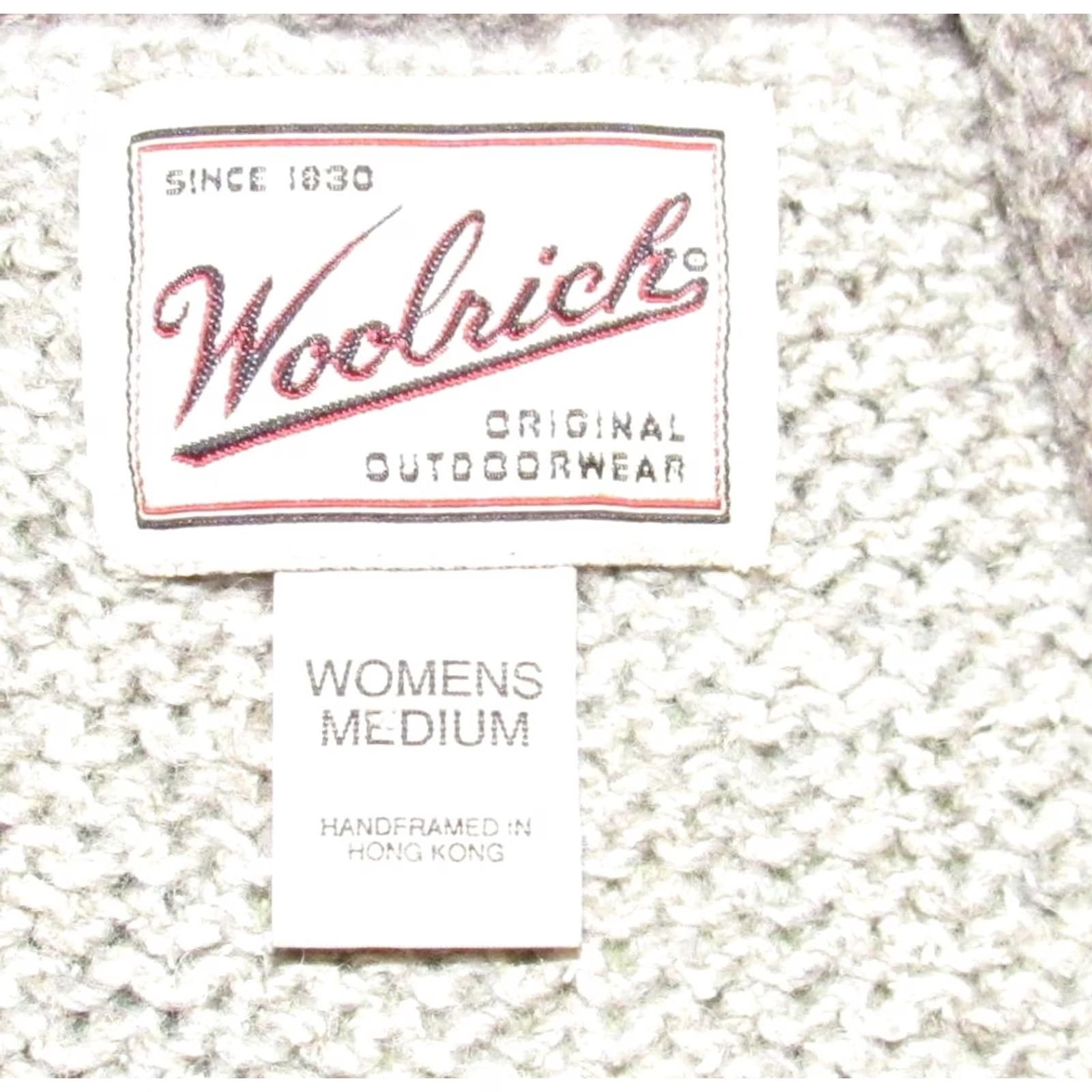 Vintage Vtg Woolrich Embroidered Christmas Cardigan Sweater Medium Women Beige Wool 78% Wool 22% Silk Cardigan M Womens Size M / US 6-8 / IT 42-44 - 4 Thumbnail