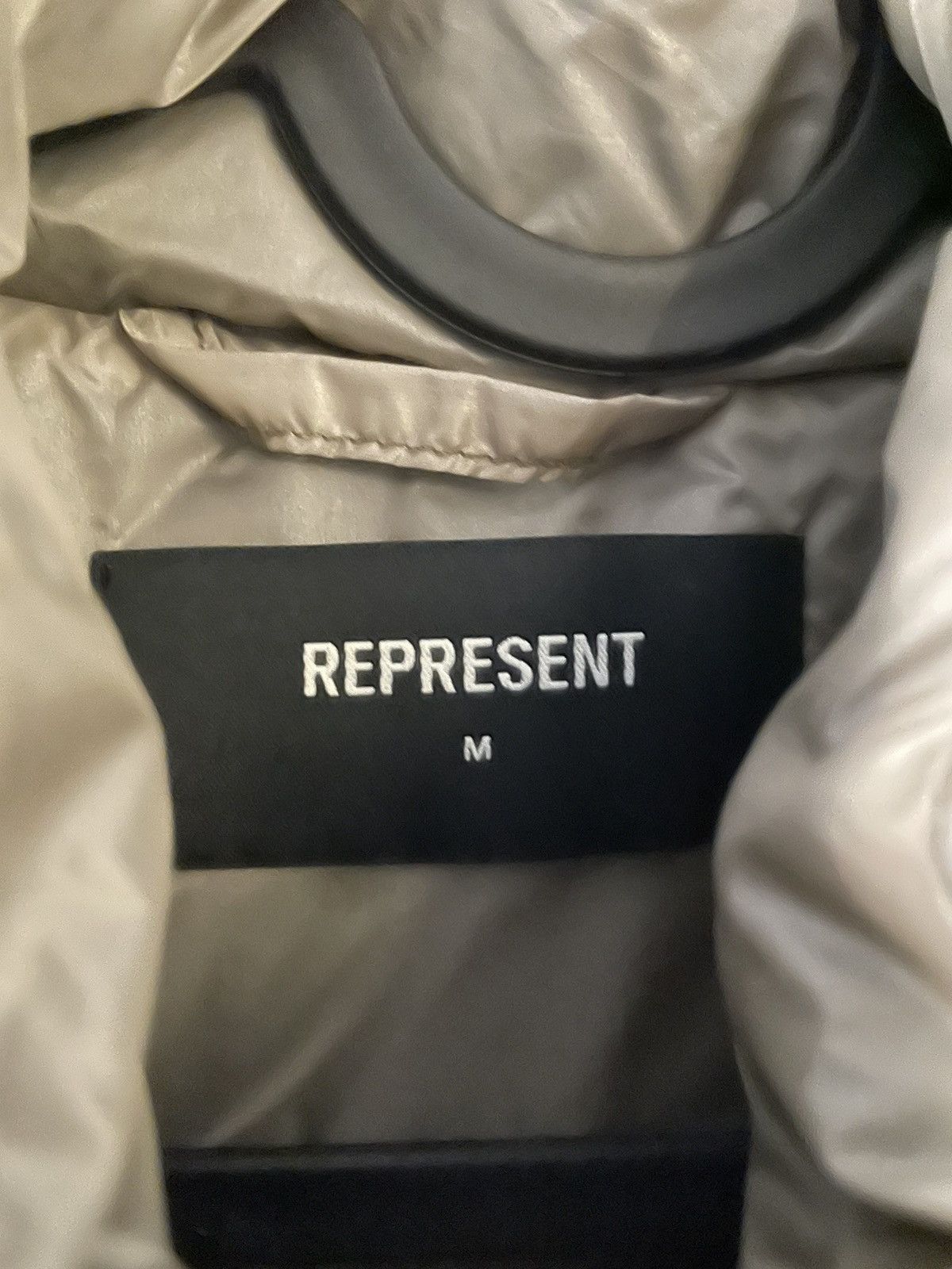 Represent Clo. Represent clo Washed Puffer Gillet Vest Beige Medium Size US M / EU 48-50 / 2 - 3 Thumbnail