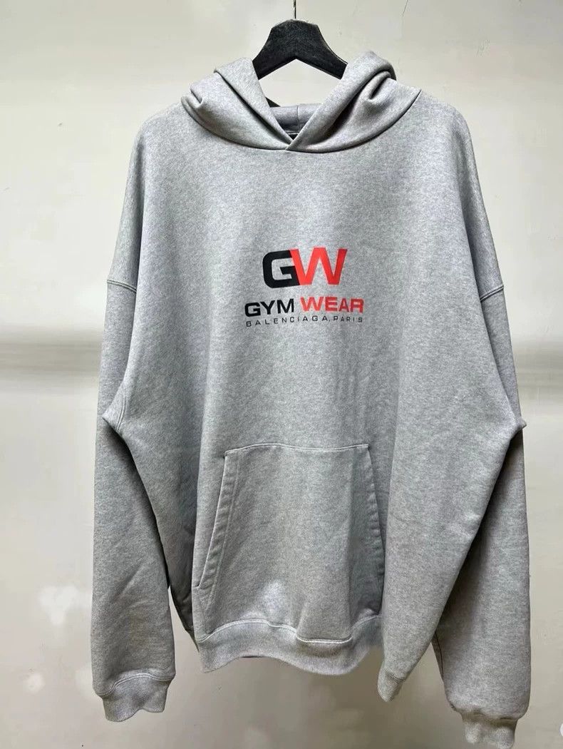 Balenciaga Balenciaga Classic GW gray hoodie Size US XS / EU 42 / 0 - 1 Thumbnail