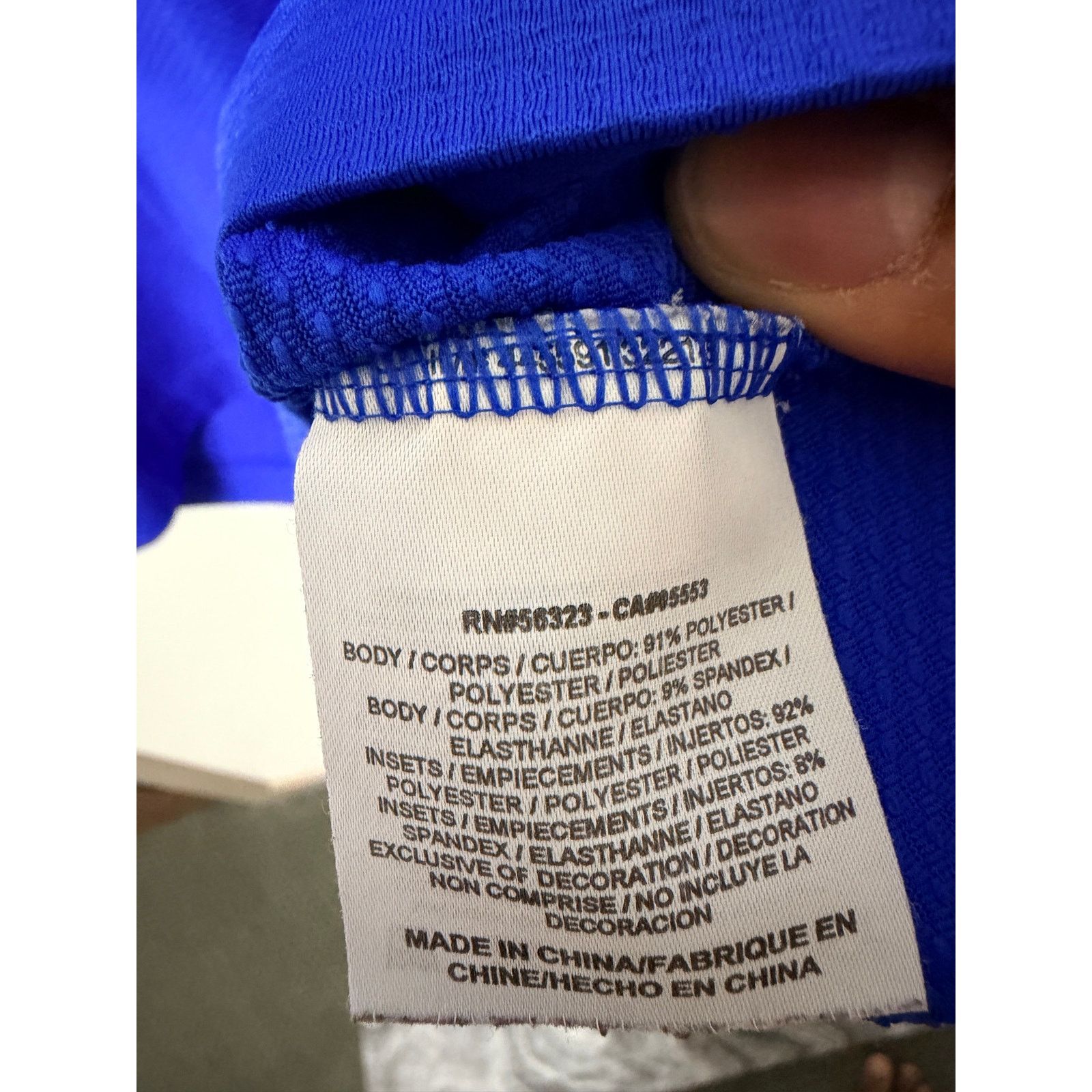 Nike Preloved Men's Royal Blue Nike Golf Dri-Fit Polo Shirt Sz L Size US L / EU 52-54 / 3 - 3 Thumbnail