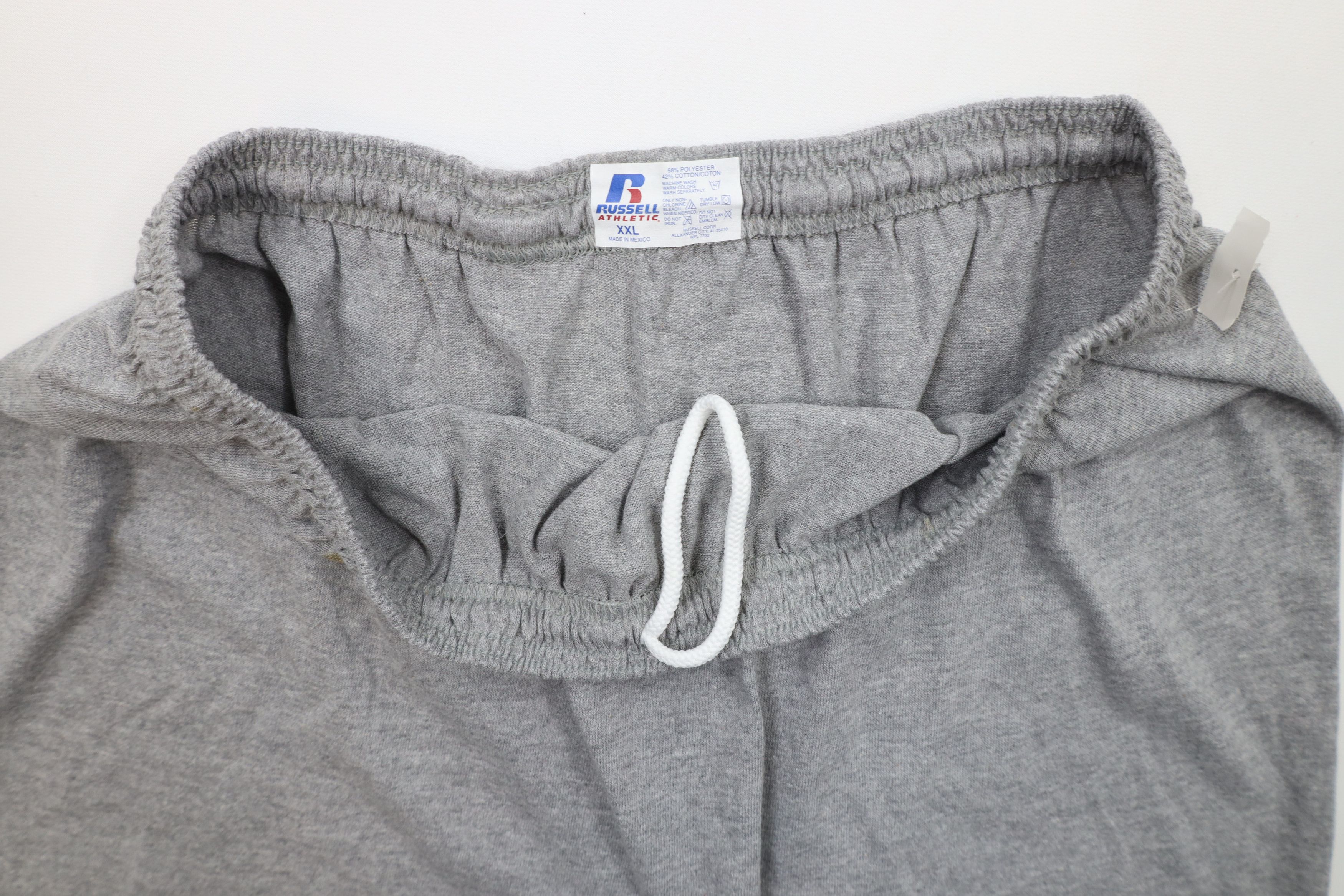 Russell Athletic × Vintage Deadstock Vintage 90s Russell Athletic Shorts Heather Gray Size US 38 / EU 54 - 8 Thumbnail