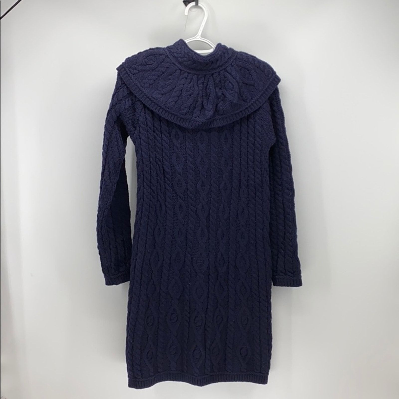 Aran Crafts Aran Crafts Ireland 100% Wool cable knit hooded sweater XS Size XS / US 0-2 / IT 36-38 - 7 Thumbnail