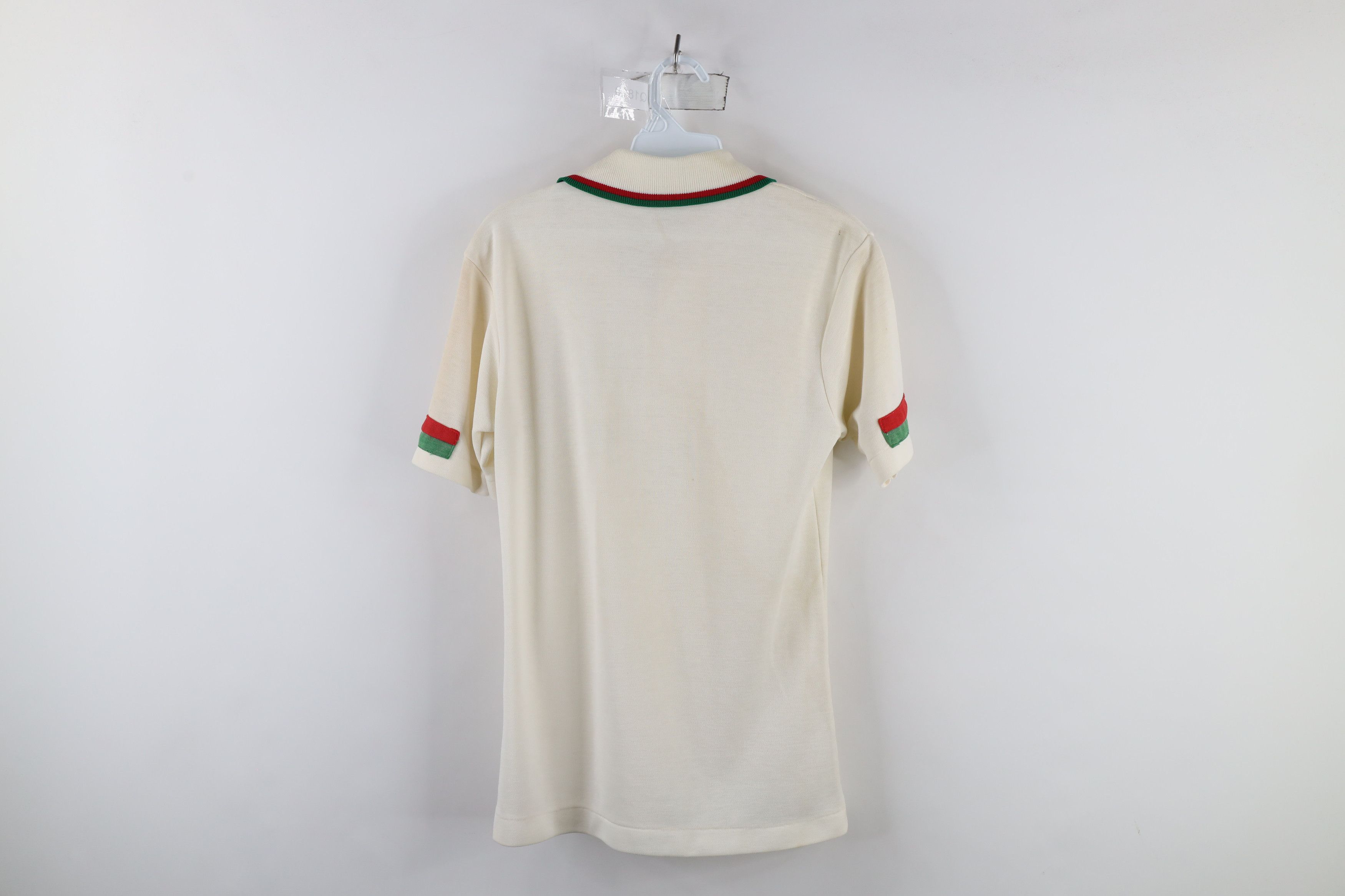Fred Perry × Vintage Vintage 60s Fred Perry Striped Knit Collared Tennis Polo Size US S / EU 44-46 / 1 - 14 Thumbnail