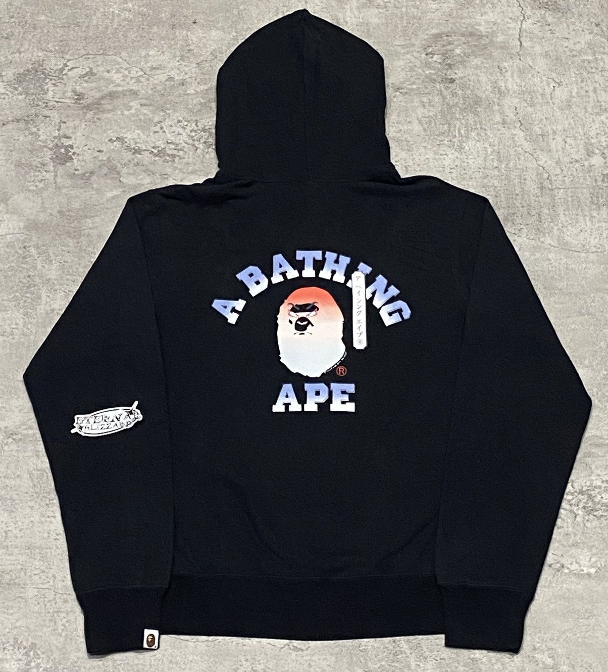Bape Bape Kabuki College Hoodie Size US L / EU 52-54 / 3 - 1 Thumbnail
