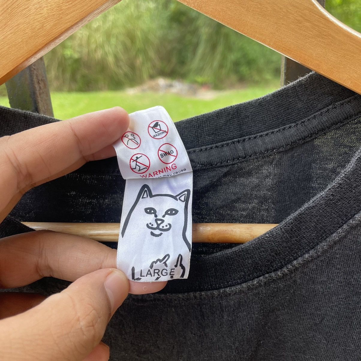 Japanese Brand × RIPNDIP 🔥Vintage Rip N Dip Skateboard Cat Cartoon Tee Size US M / EU 48-50 / 2 - 9 Thumbnail