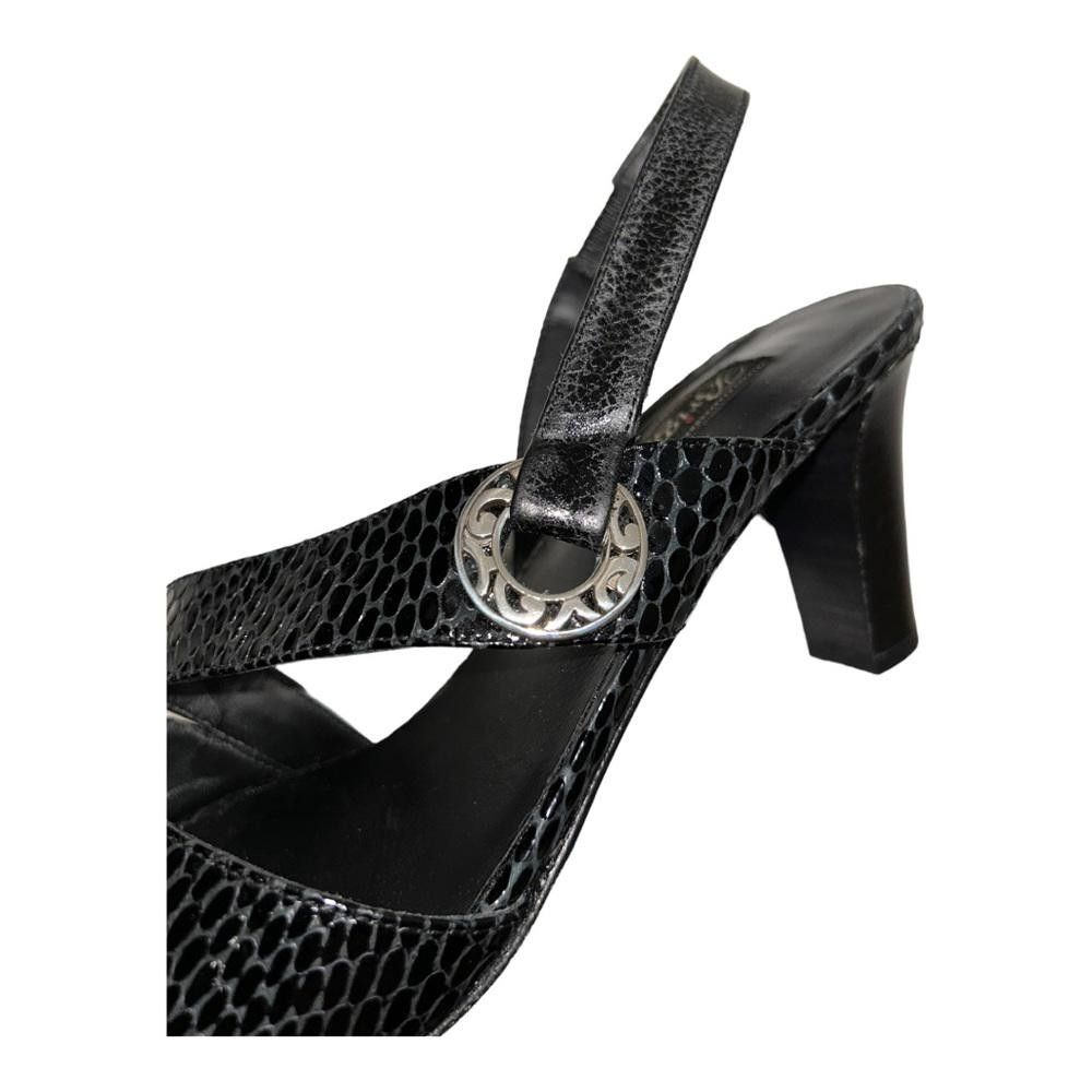 Brighton Brighton l Rivoli Patent Snakeskin Leather Heels Size 9 Size US 9 / IT 39 - 7 Thumbnail
