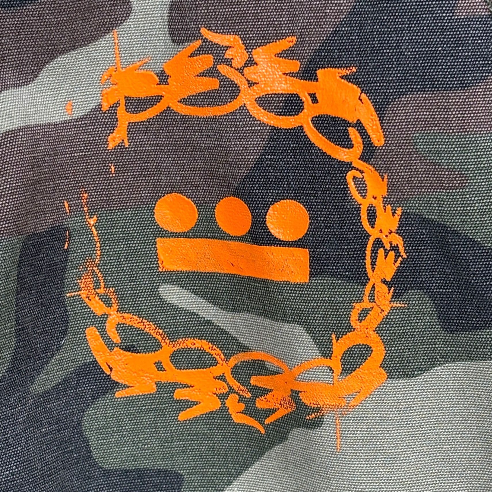 Vintage Y2K Camo Cargo Pants 34 All-Son Hip Hop Military Utility Drawstring Size US 34 / EU 50 - 2 Thumbnail