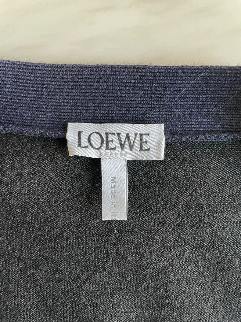 Loewe LOEWE Four-leaf clover embroidered wool sweater Size XS / US 0-2 / IT 36-38 - 5 Thumbnail